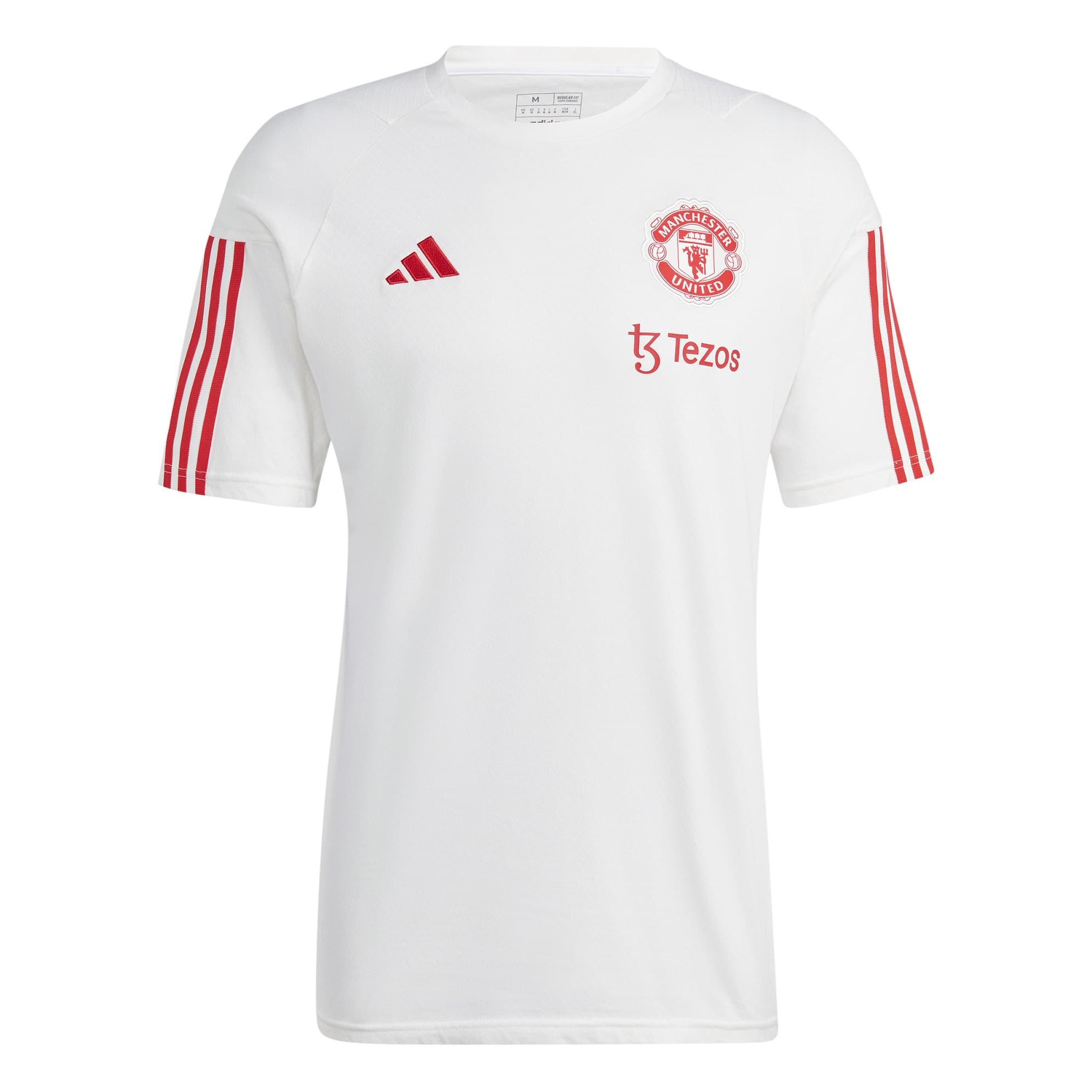 MANCHESTER UNITED PLAYER WHITE T-SHIRT 2023-24