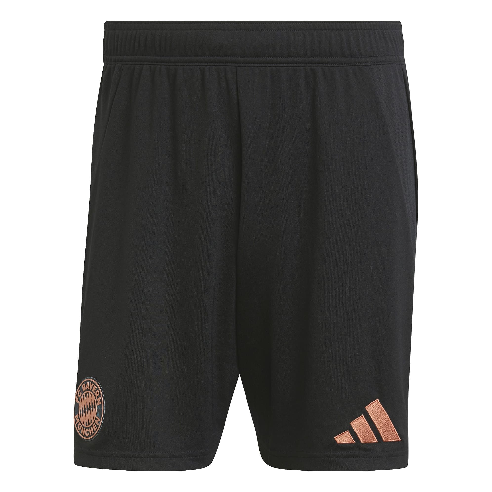 BAYERN MUNICH AWAY BLACK SHORTS 2024-25 - Image 1