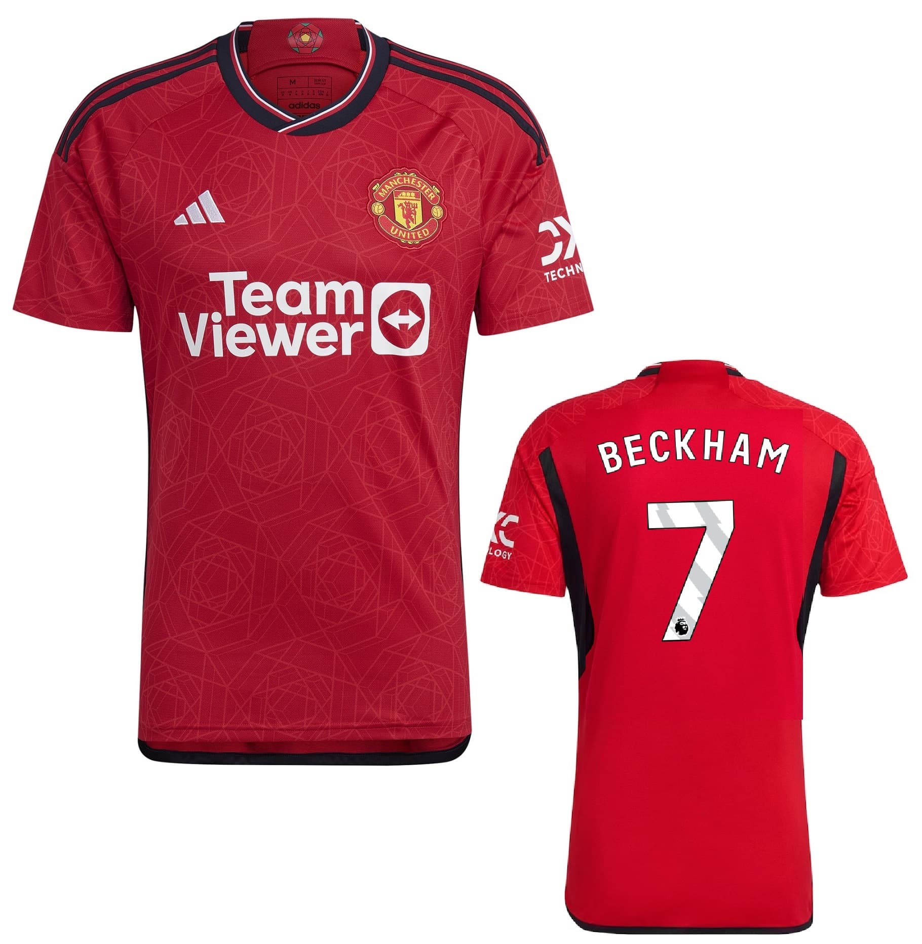 MANCHESTER UNITED LEGEND MAGLIA BECKHAM7 HOME 2023-24 - Immagine 1
