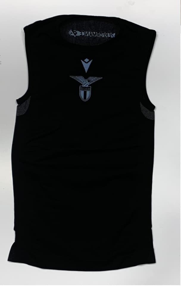 SS LAZIO SLEEVELESS BLACK UNDERSHIRT 2021-22