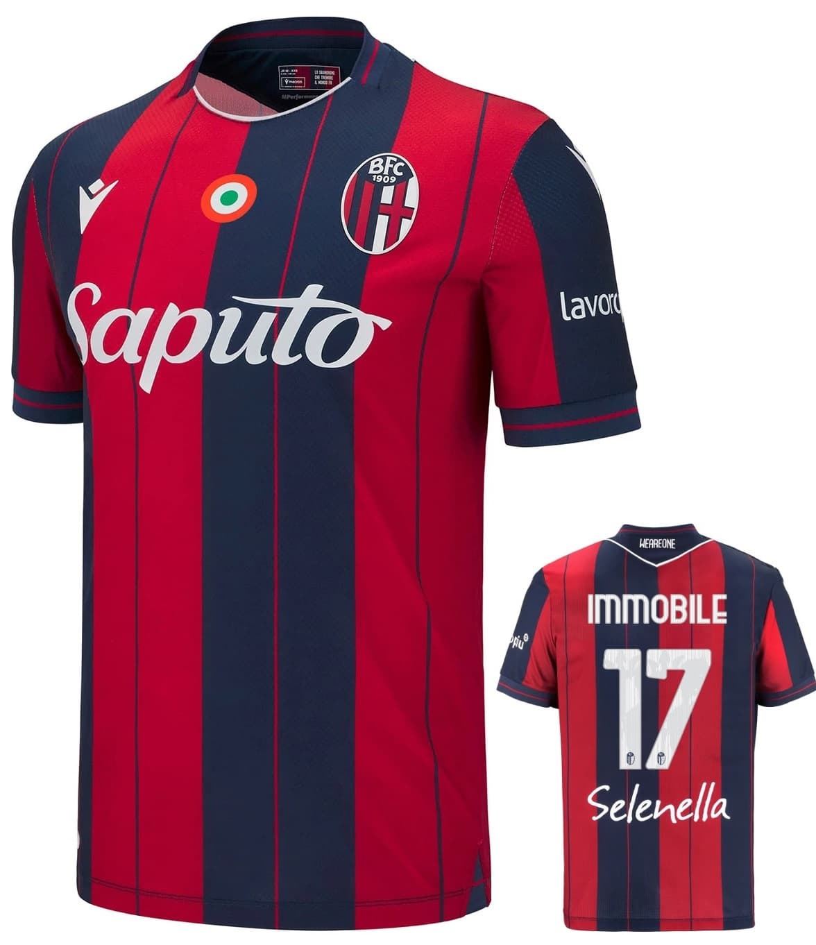 BOLOGNA IMMOBILE HOME SHIRT 2025-26