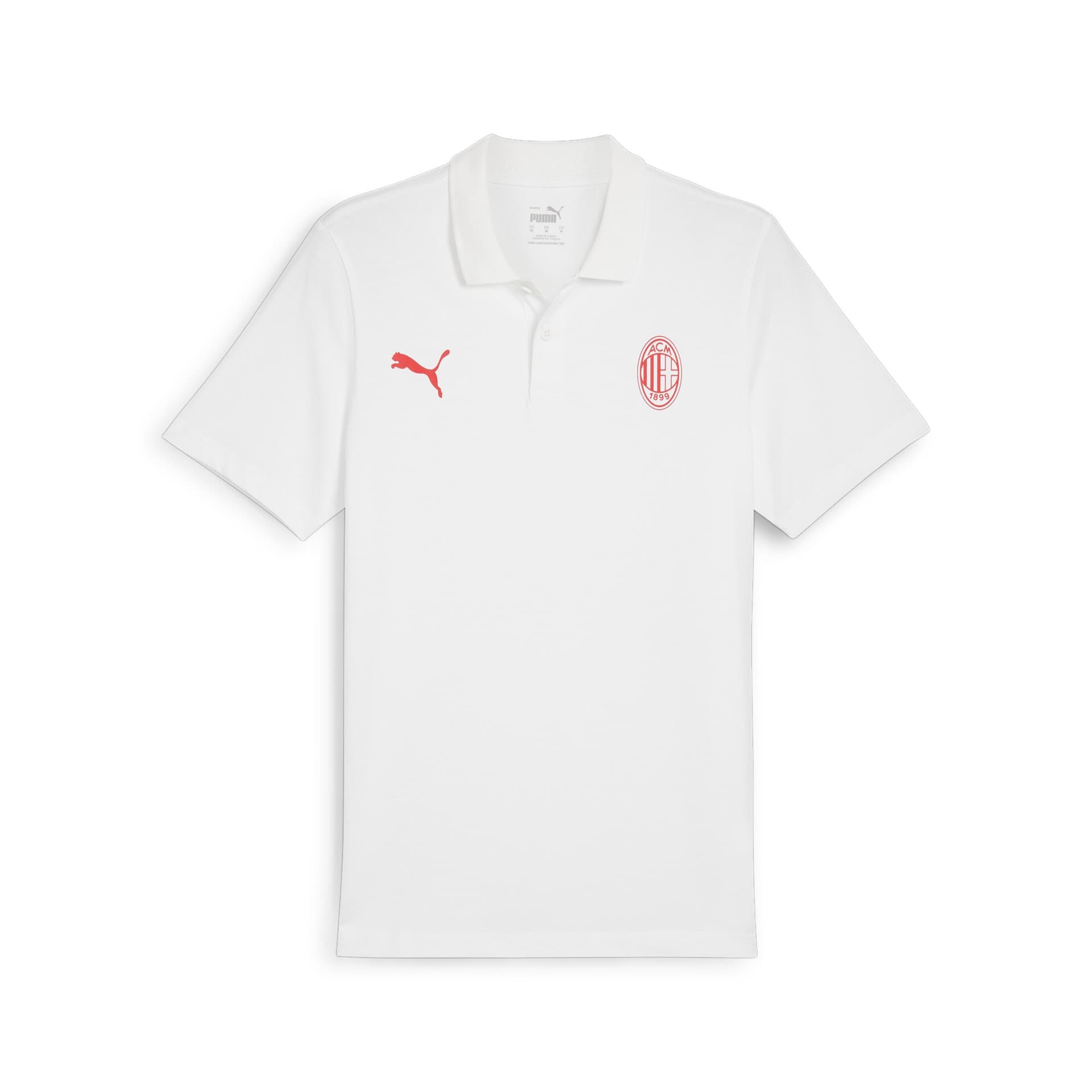 AC MILAN POLO ESSENTIAL BIANCA 2025-26