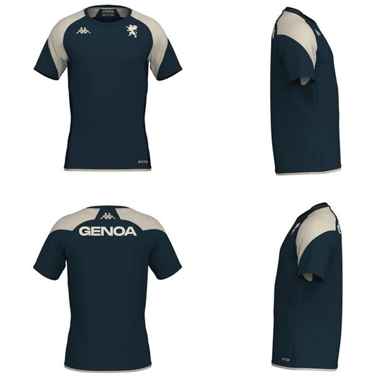 GENOA T-SHIRT BLU 2023-24