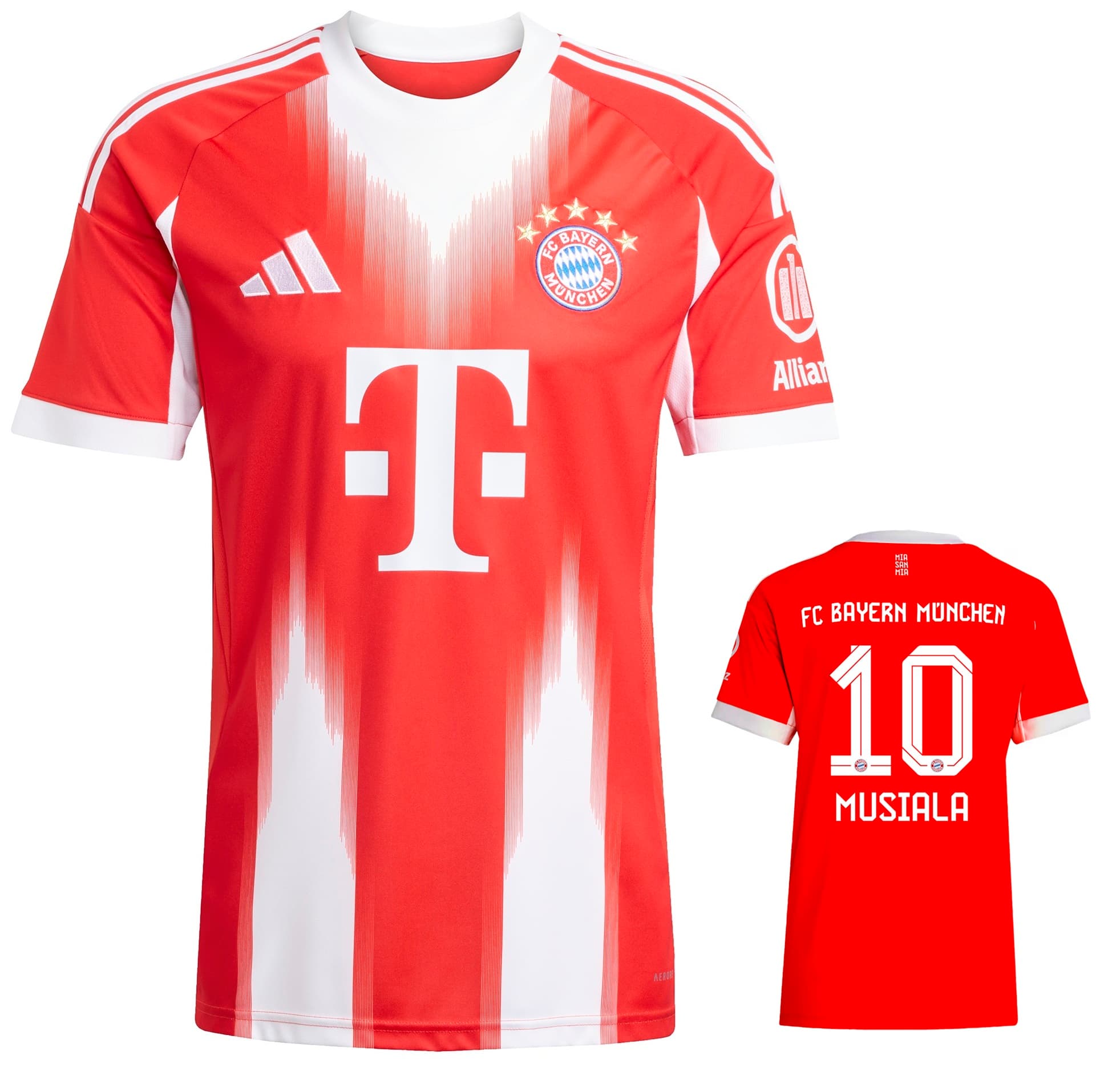 BAYERN MUNICH MUSIALA HOME SHIRT 2025-26