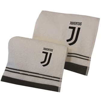 JUVENTUS COPPIA DI ASCIUGAMANI