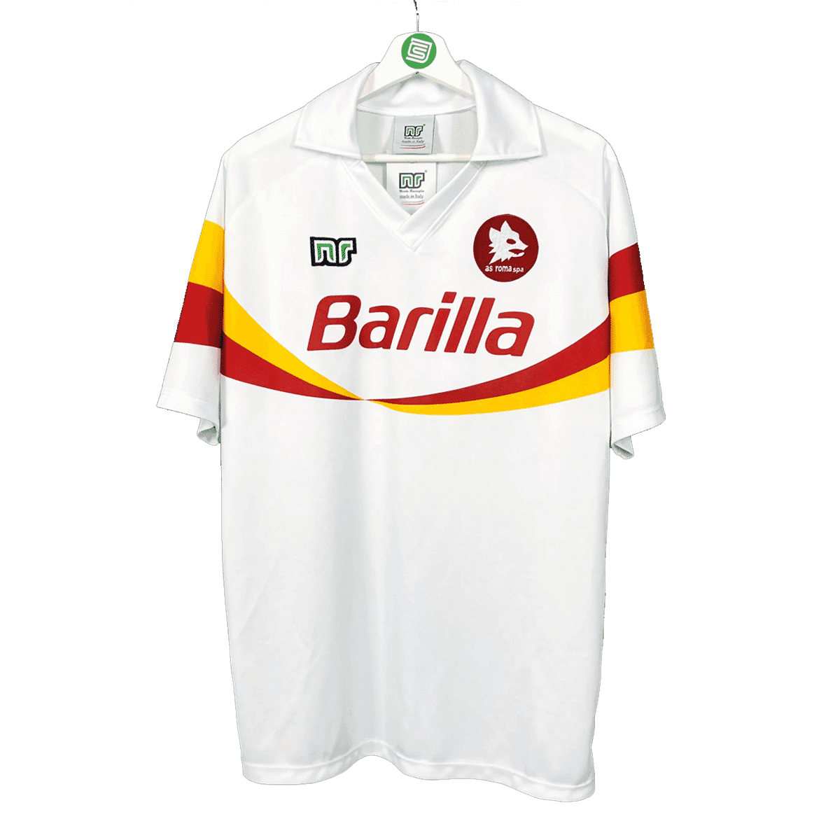 AS ROMA MAGLIA RETRO VINTAGE AWAY GIANNINI 1990-91