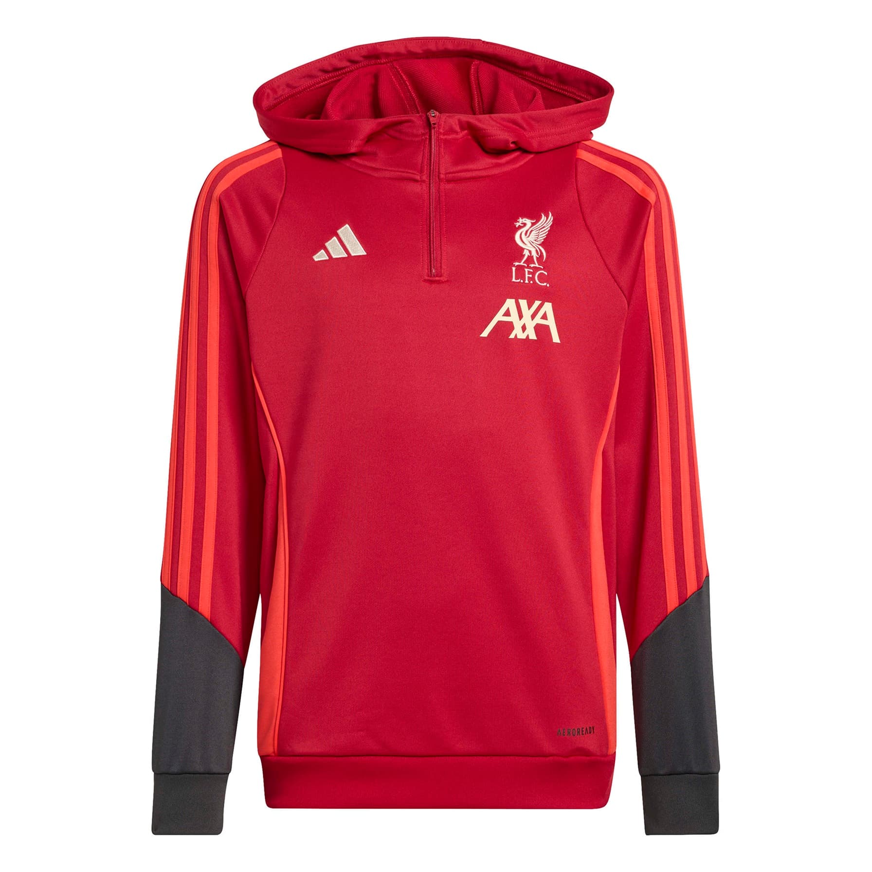 LIVERPOOL FELPA BAMBINO ACETATA ROSSA 2025-26