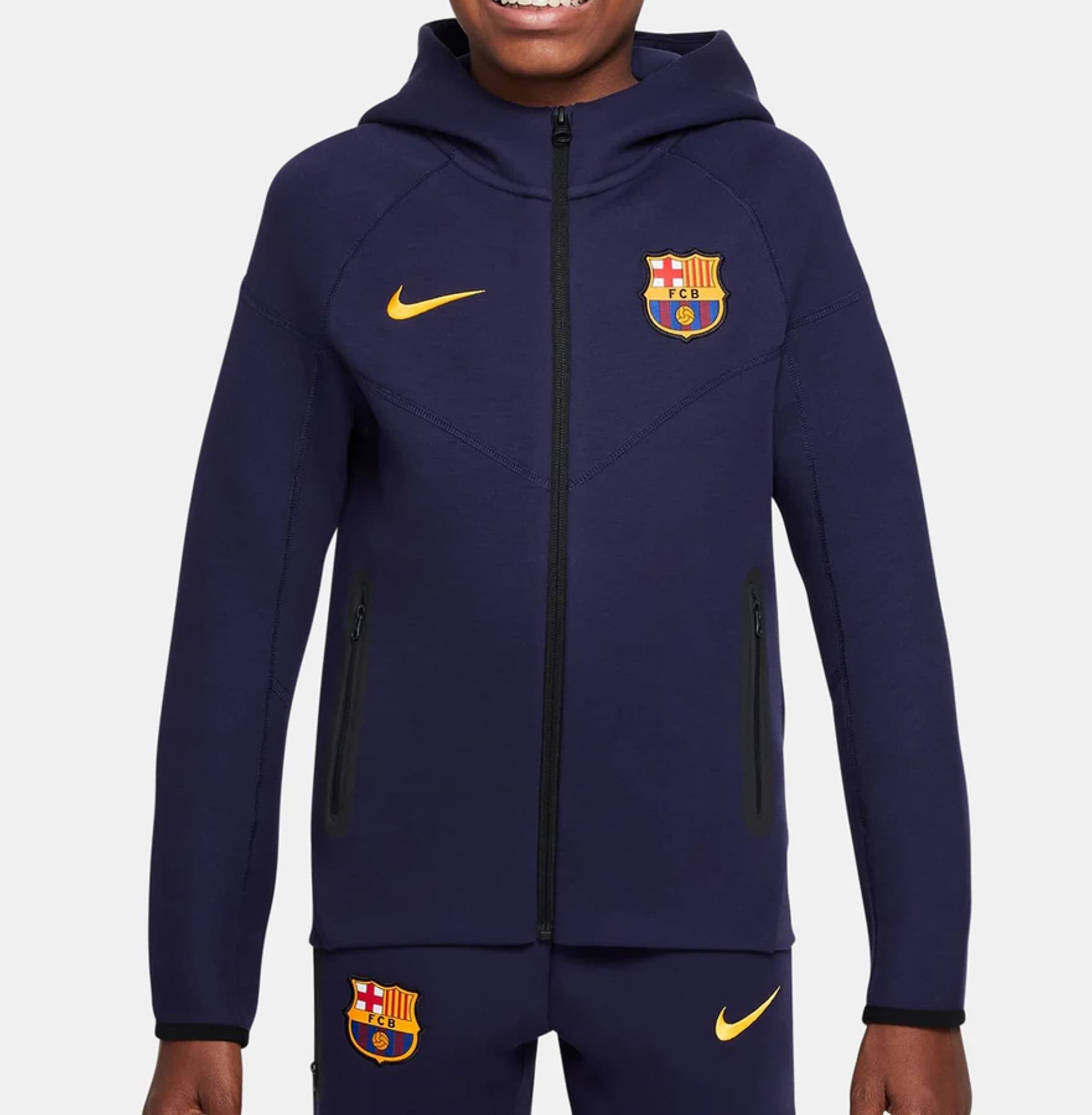 BARCELONA JUNIOR TECH FLEECE WINDRUNNER 2025-26