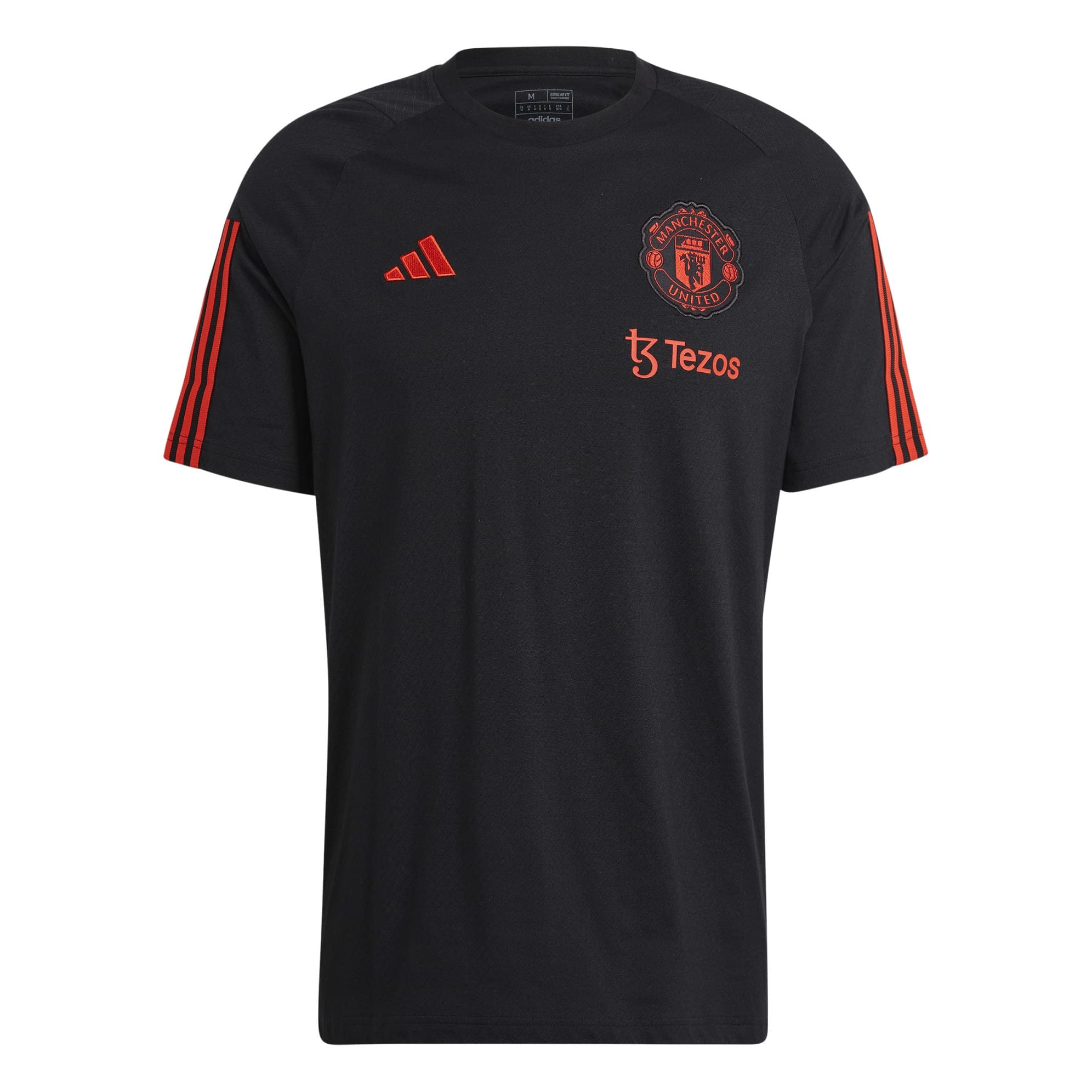 MANCHESTER UNITED PLAYER BLACK T-SHIRT 2023-24