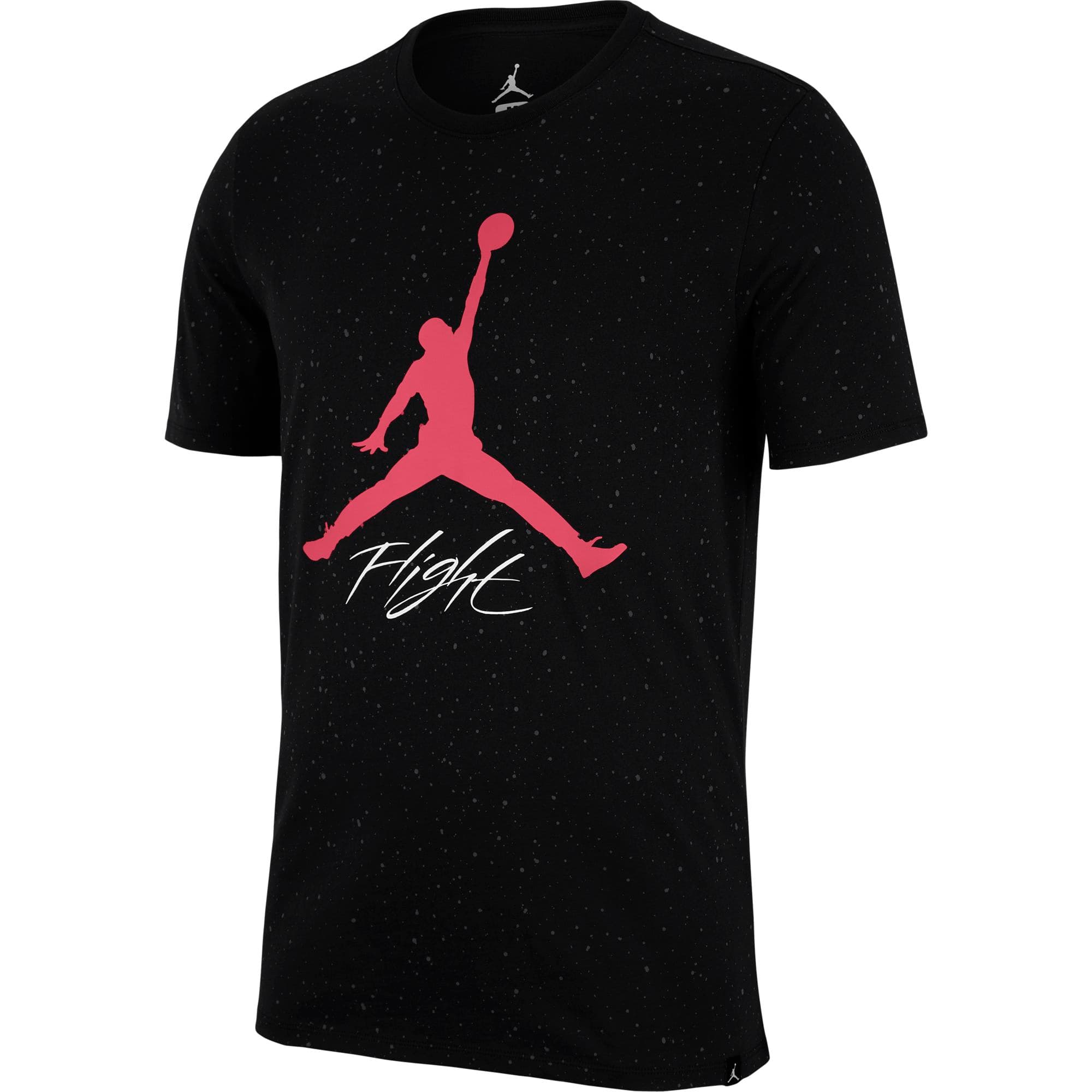 JORDAN T-SHIRT LOGO FLIGHT NERA