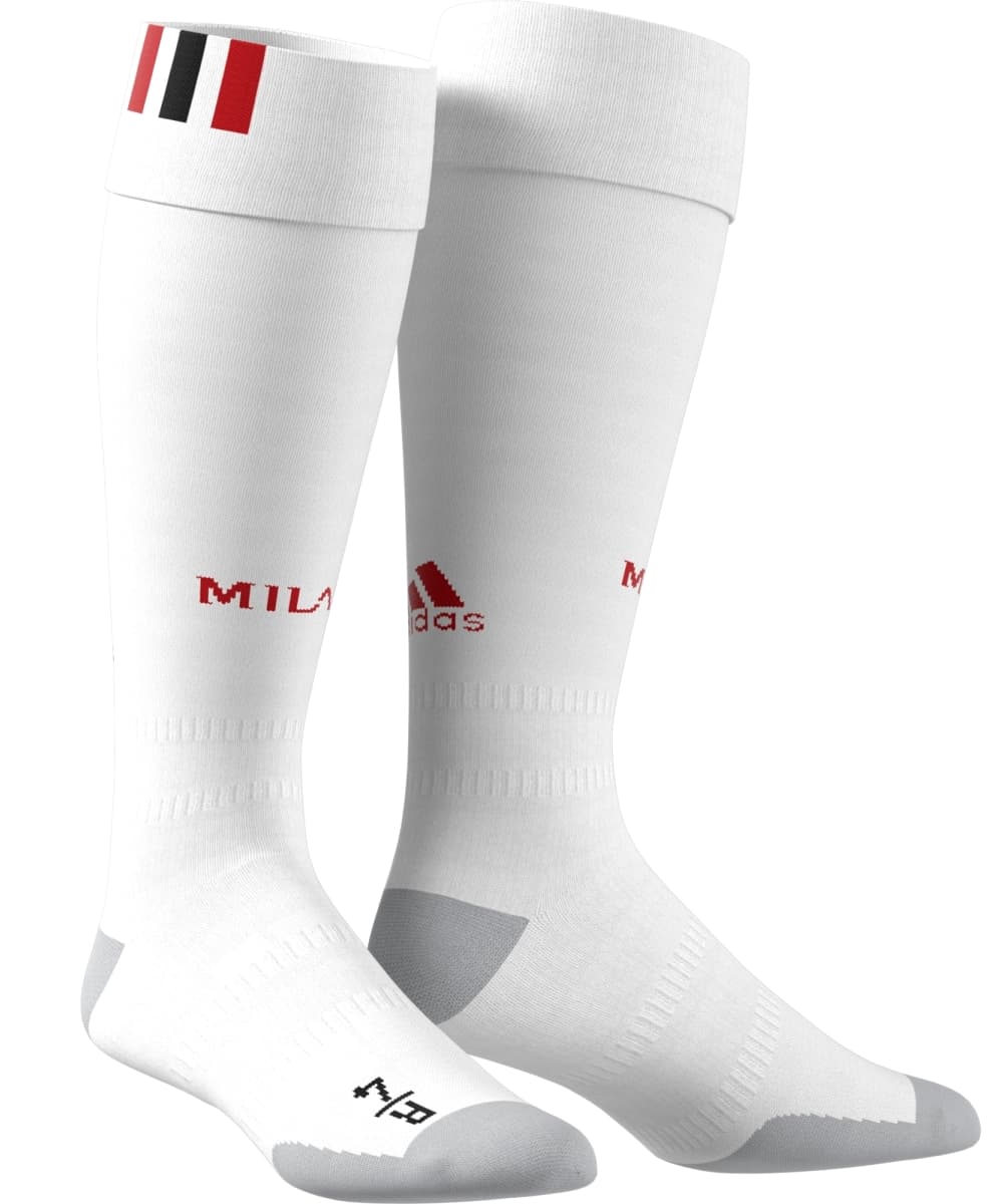 AC MILAN CALZETTONI BIANCHI HOME e TRASFERTA 2017-18
