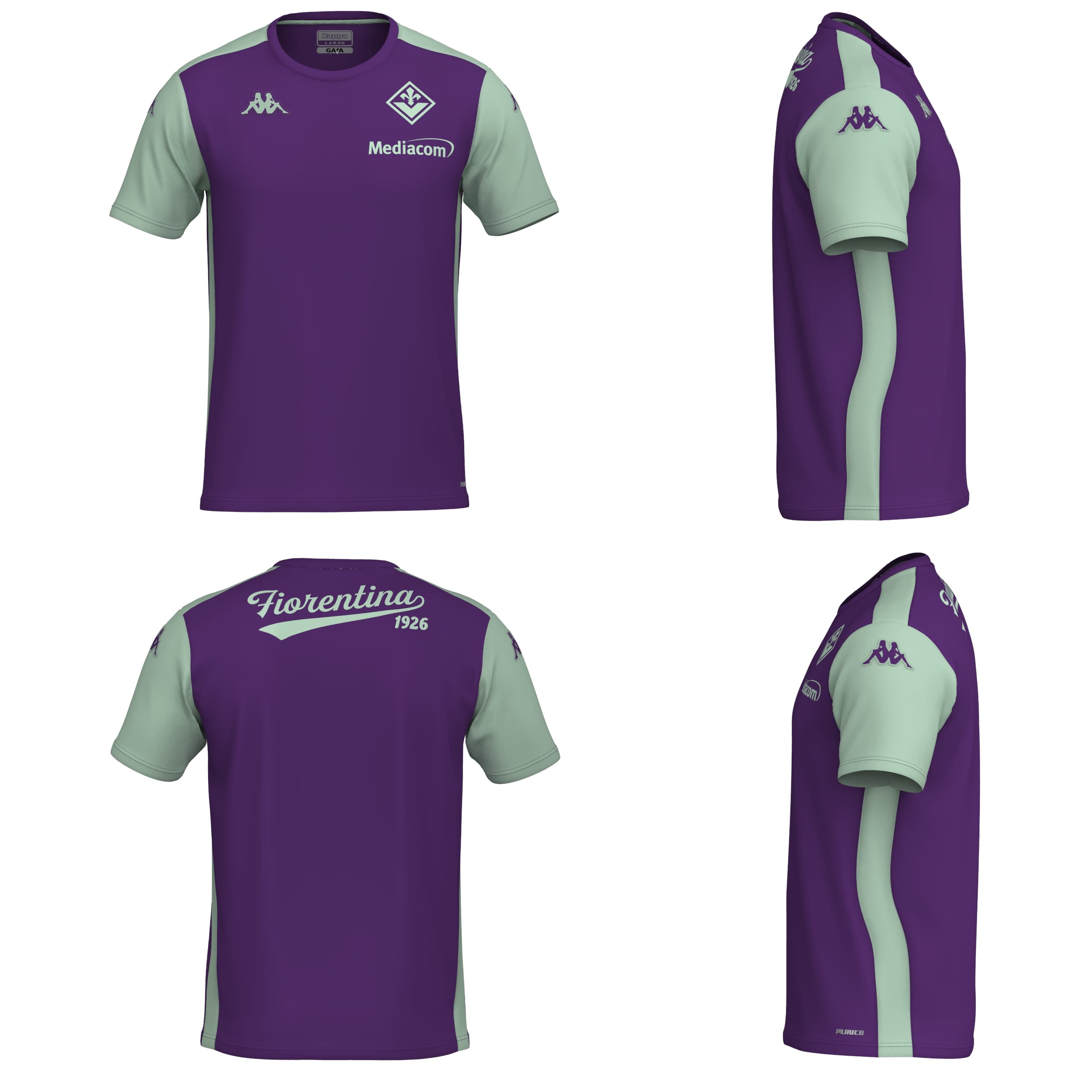 FIORENTINA PURPLE T-SHIRT 2024-25