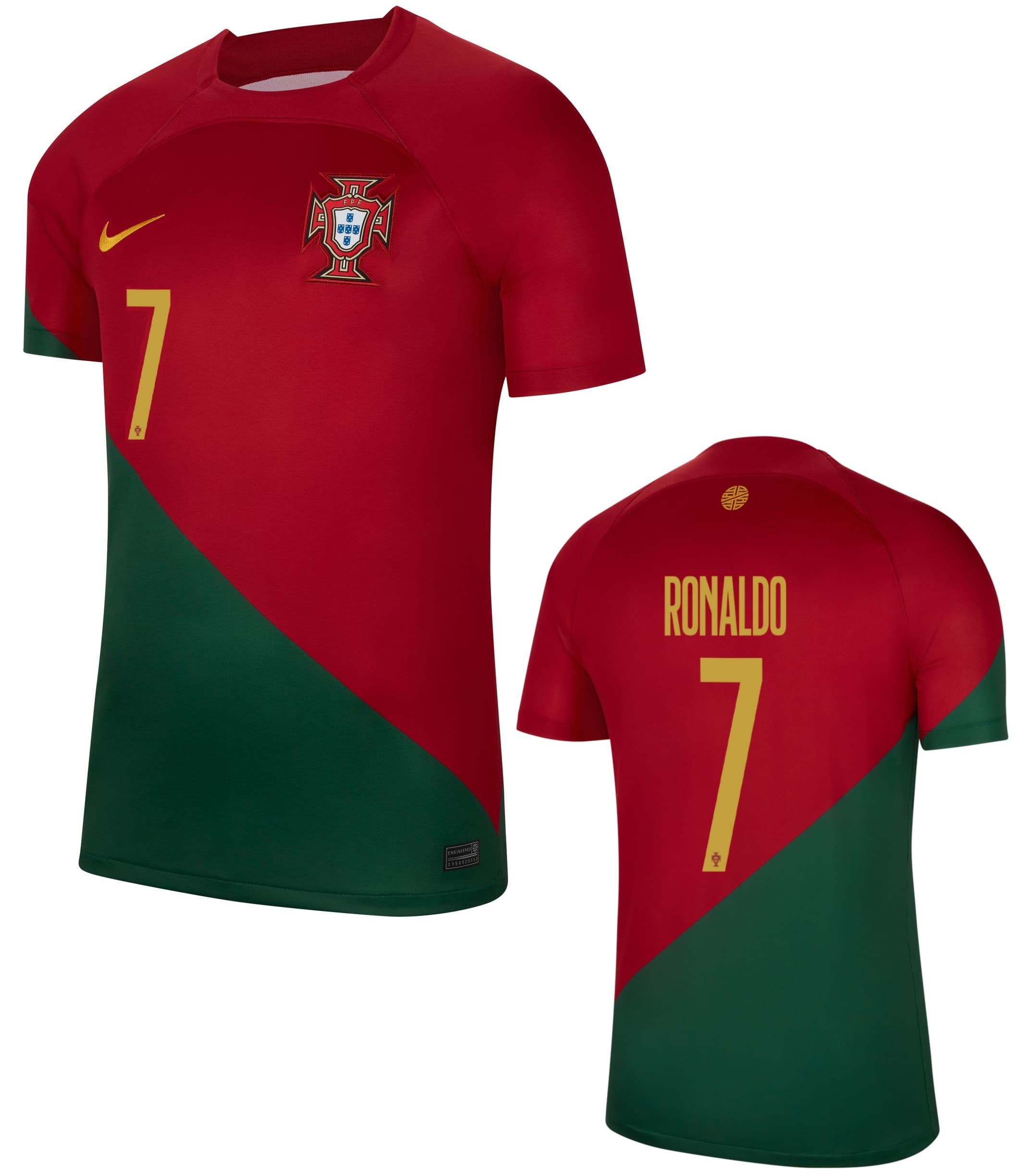 PORTOGALLO MAGLIA RONALDO BAMBINO HOME