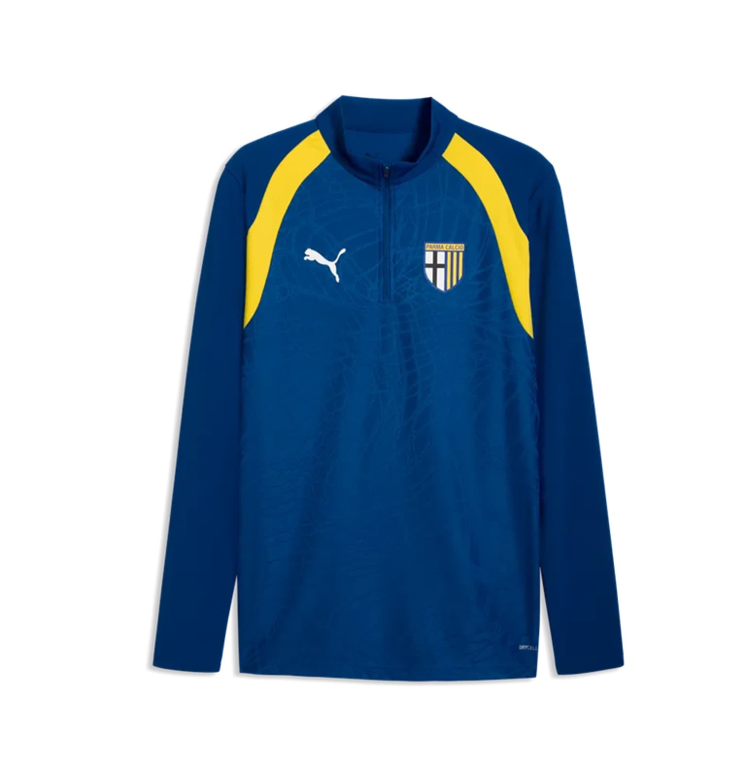 PARMA FELPA ALLENAMENTO 1/4 ZIP BLU 2026-27