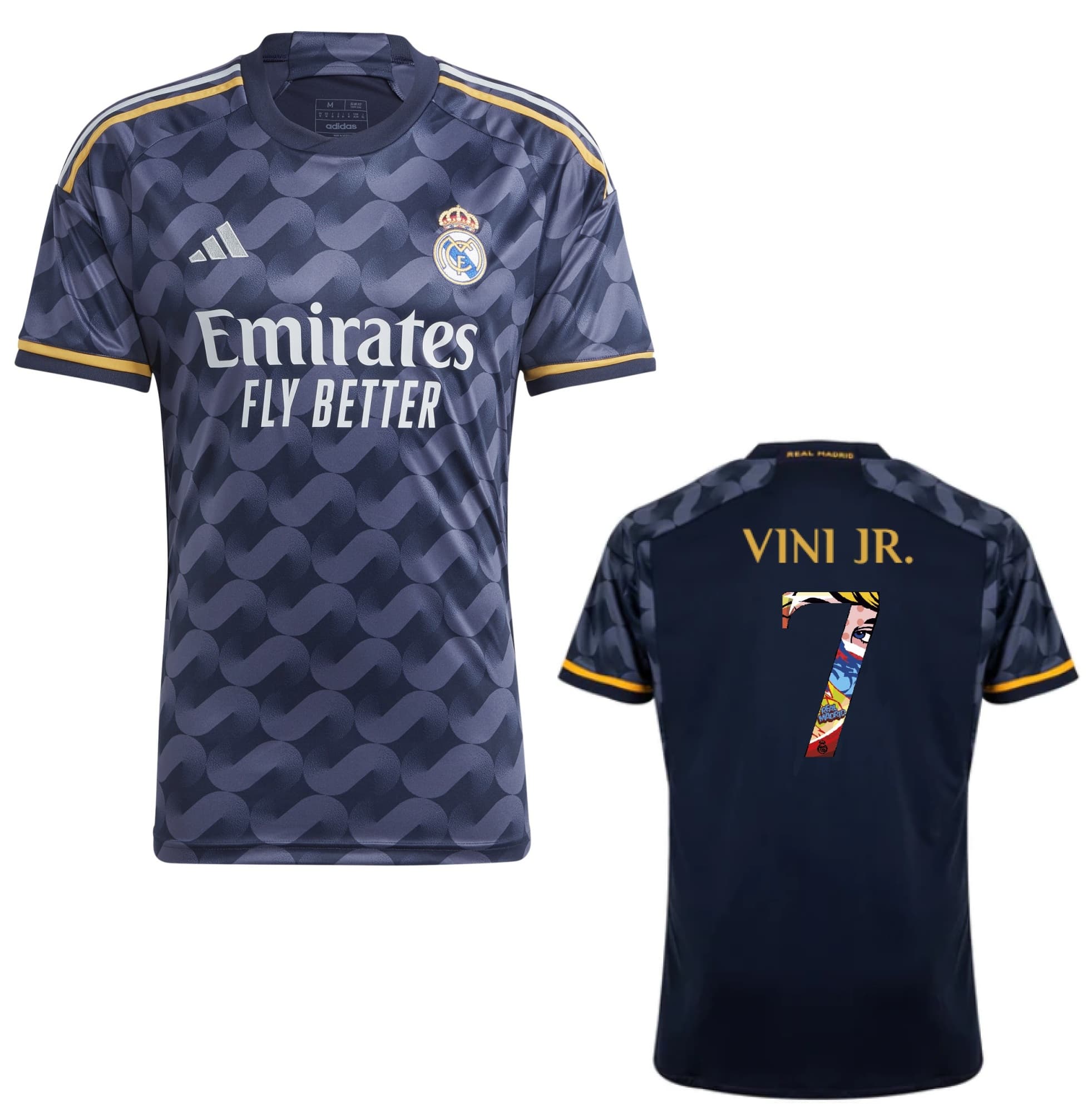 REAL MADRID VINICIUS JR SUMMER EDITION SHIRT 2023-24 - Image 1