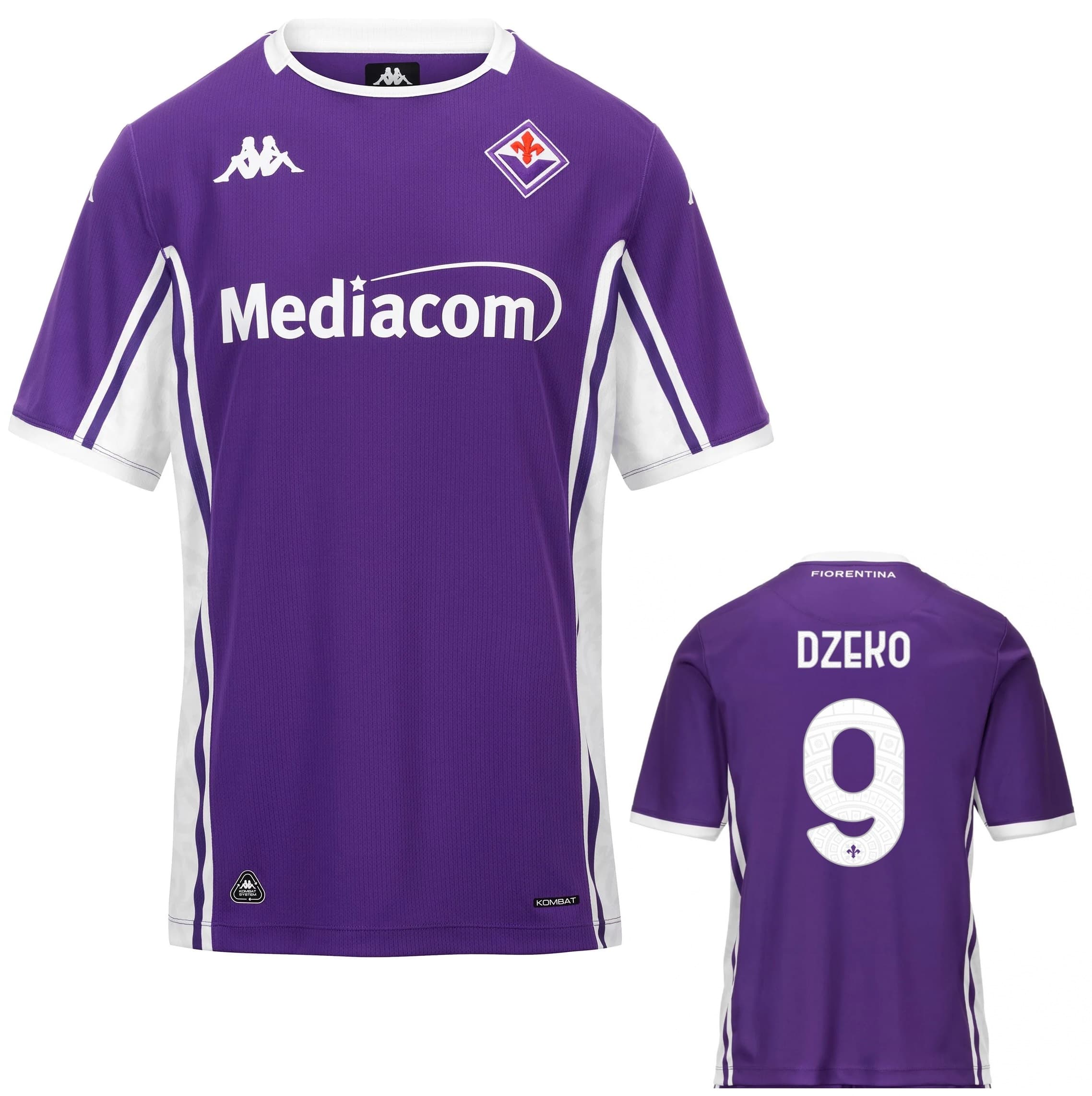 FIORENTINA MAGLIA DZEKO HOME 2025-26