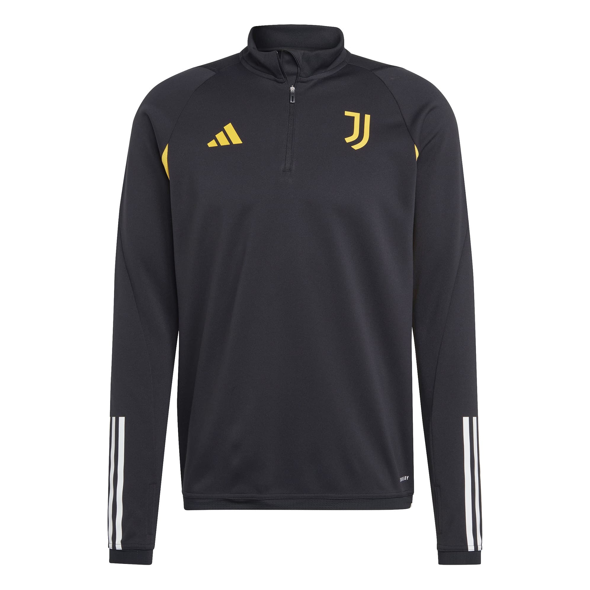 JUVENTUS FELPA ALLENAMENTO 1/4 ZIP NERA 2023-24