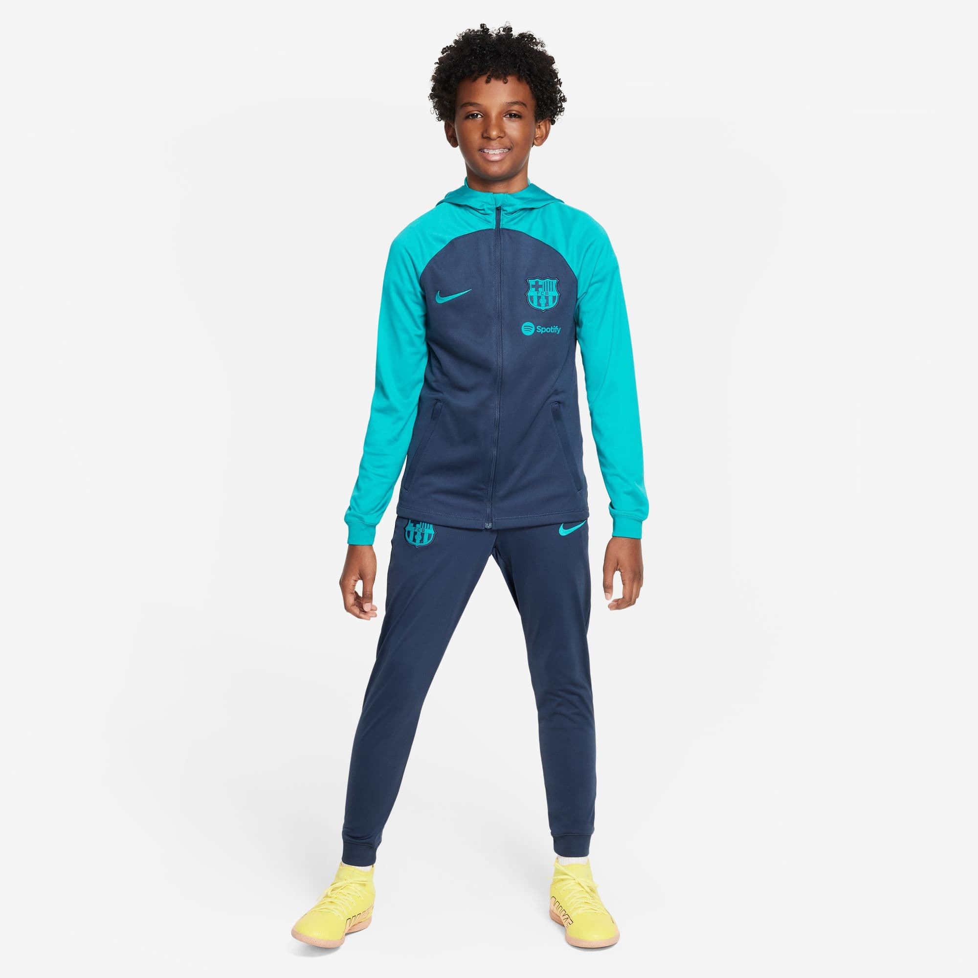 BARCELONA 3RD JUNIOR TRACKSUIT 2023-24