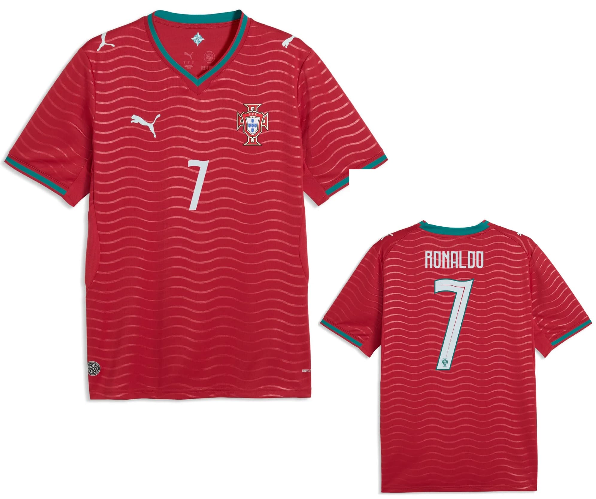 PORTUGAL RONALDO JUNIOR HOME SHIRT 2026-27
