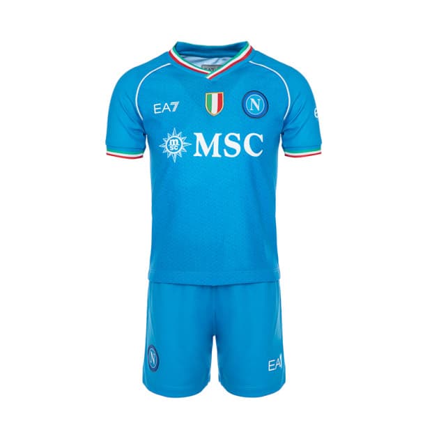 SSC NAPOLI JUNIOR HOME KIT 2023-24