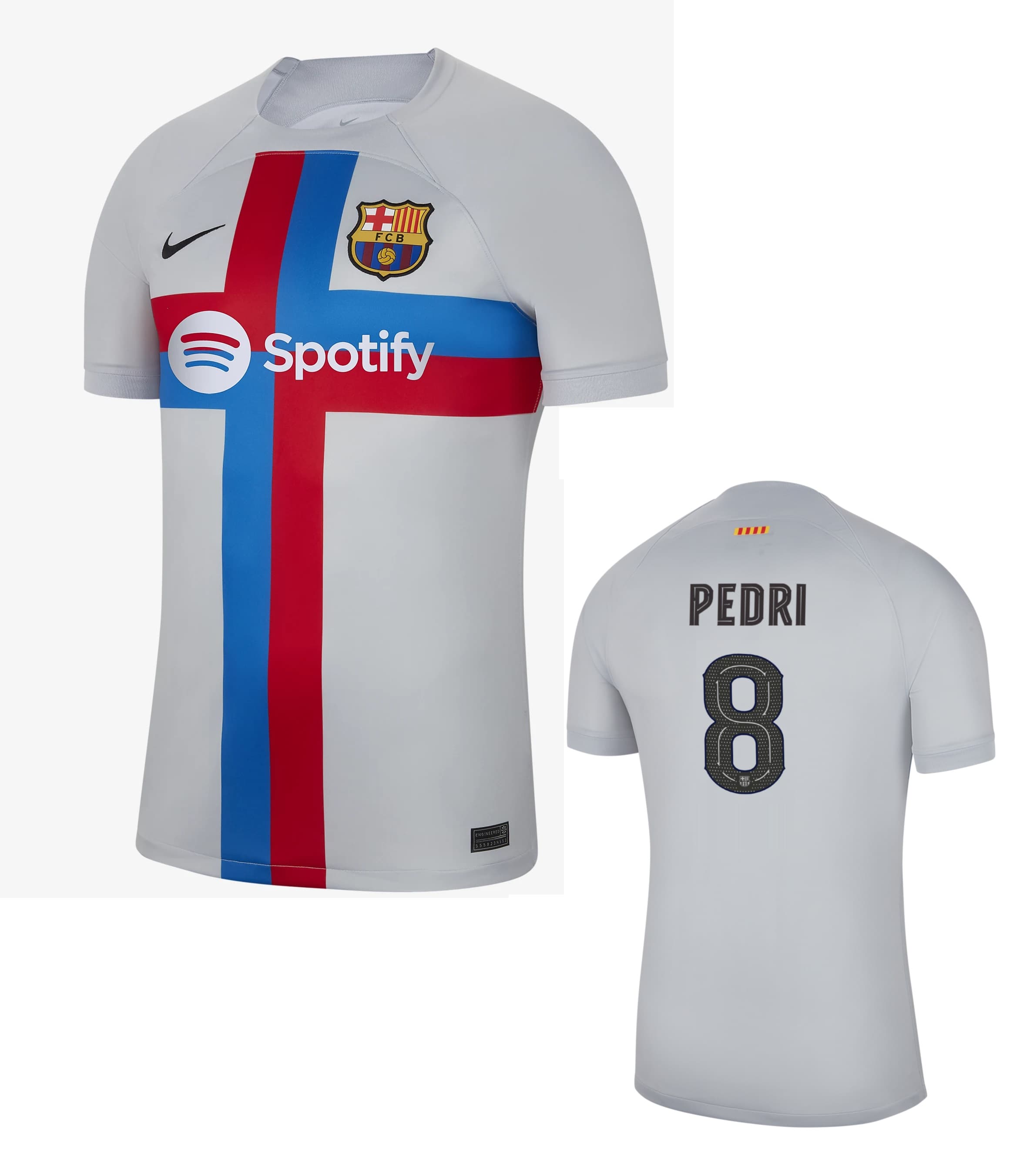 BARCELONA PEDRI 3RD SHIRT 2022-23 - Image 1