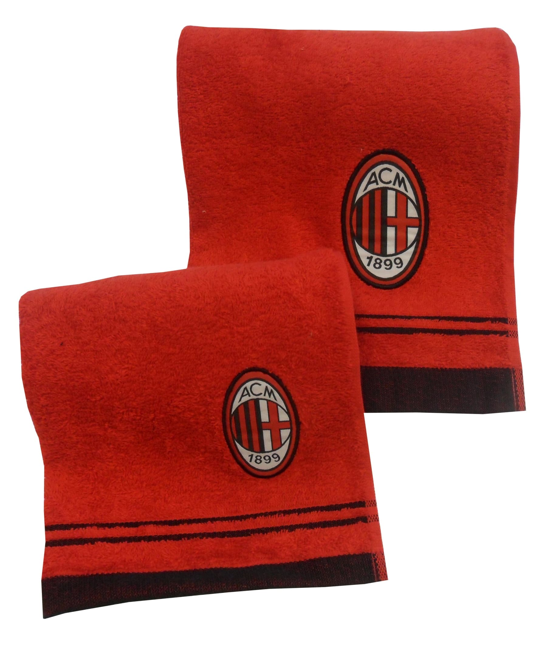 AC MILAN COPPIA DI ASCIUGAMANI