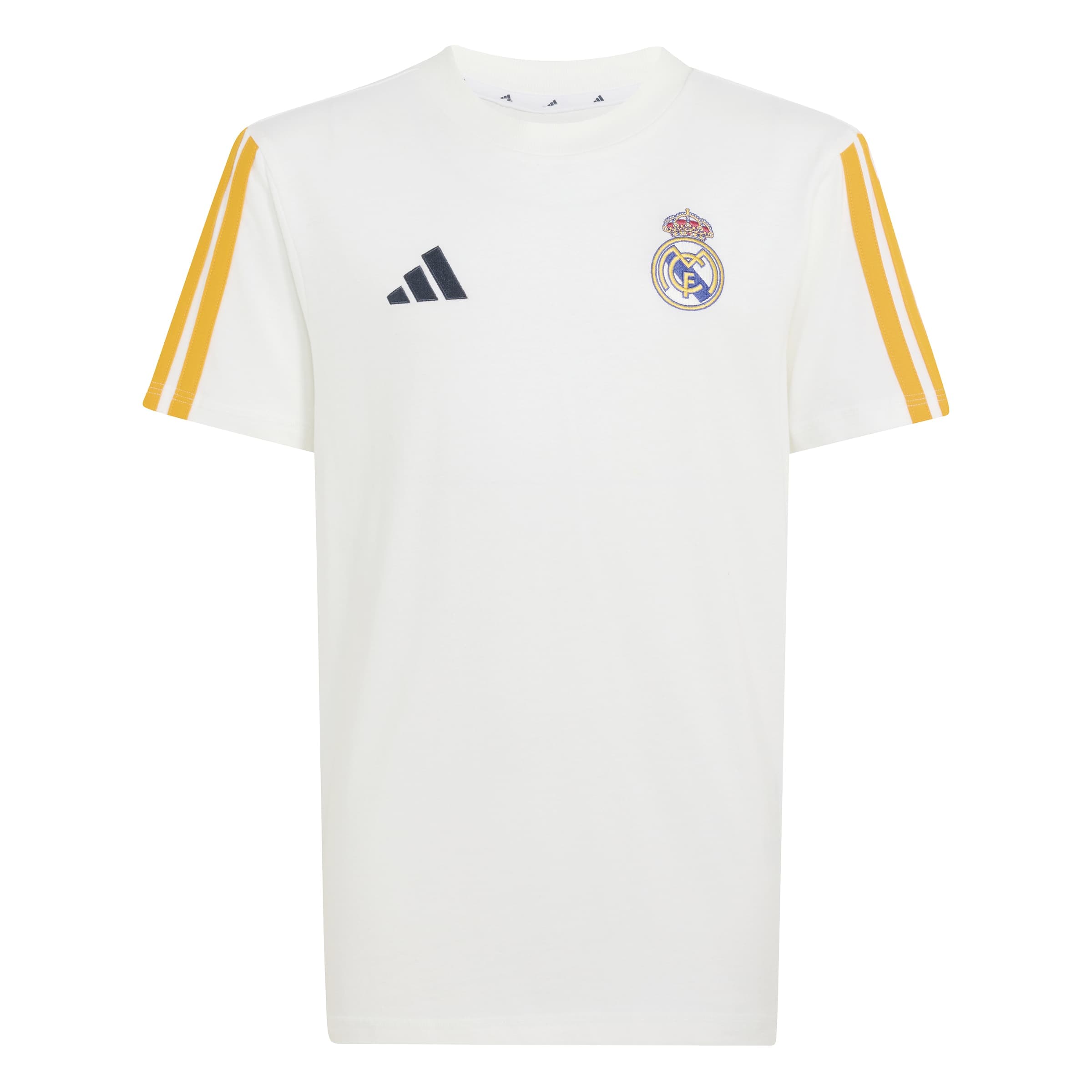 REAL MADRID JUNIOR WHITE T-SHIRT 2026-27