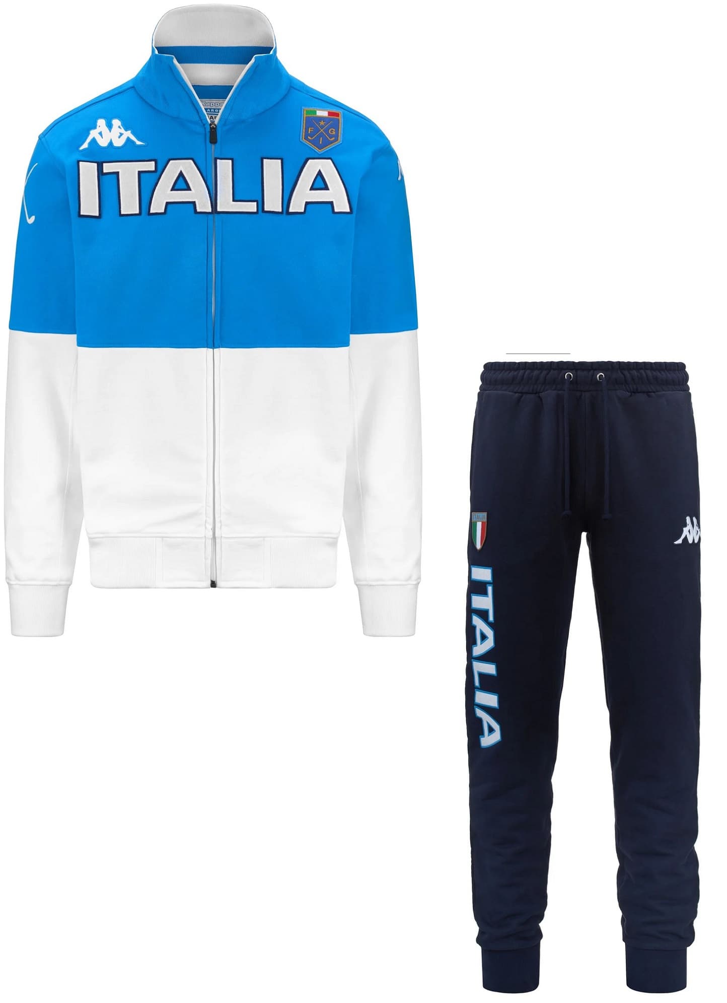 ITALIA GOLF FIG FULL ZIP SWEAT TRACKSUIT