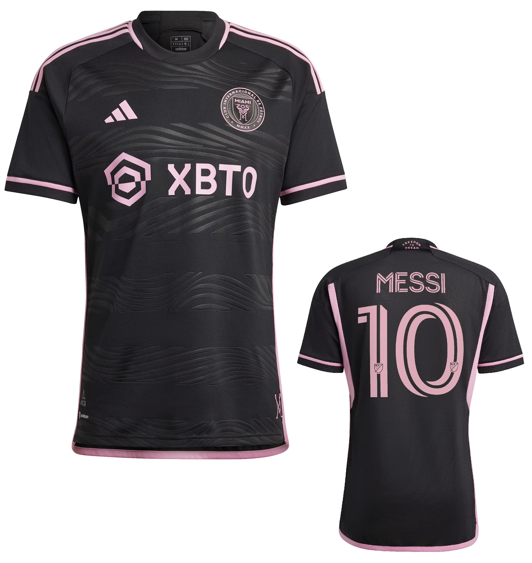 INTER MIAMI AUTHENTIC MATCH MESSI AWAY SHIRT 2023