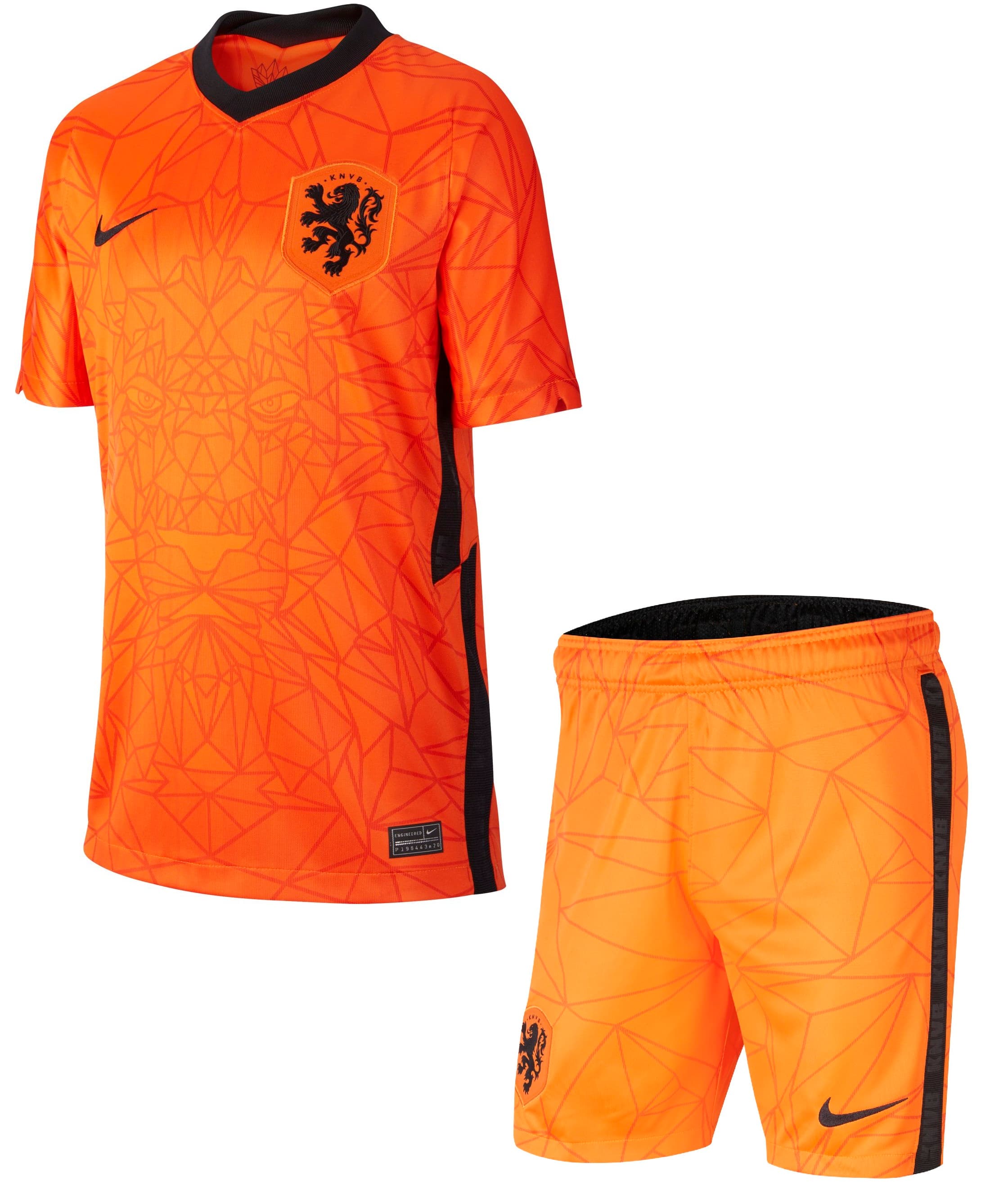 NETHERLANDS JUNIOR HOME KIT 8-15 years 2020-21 - Image 1
