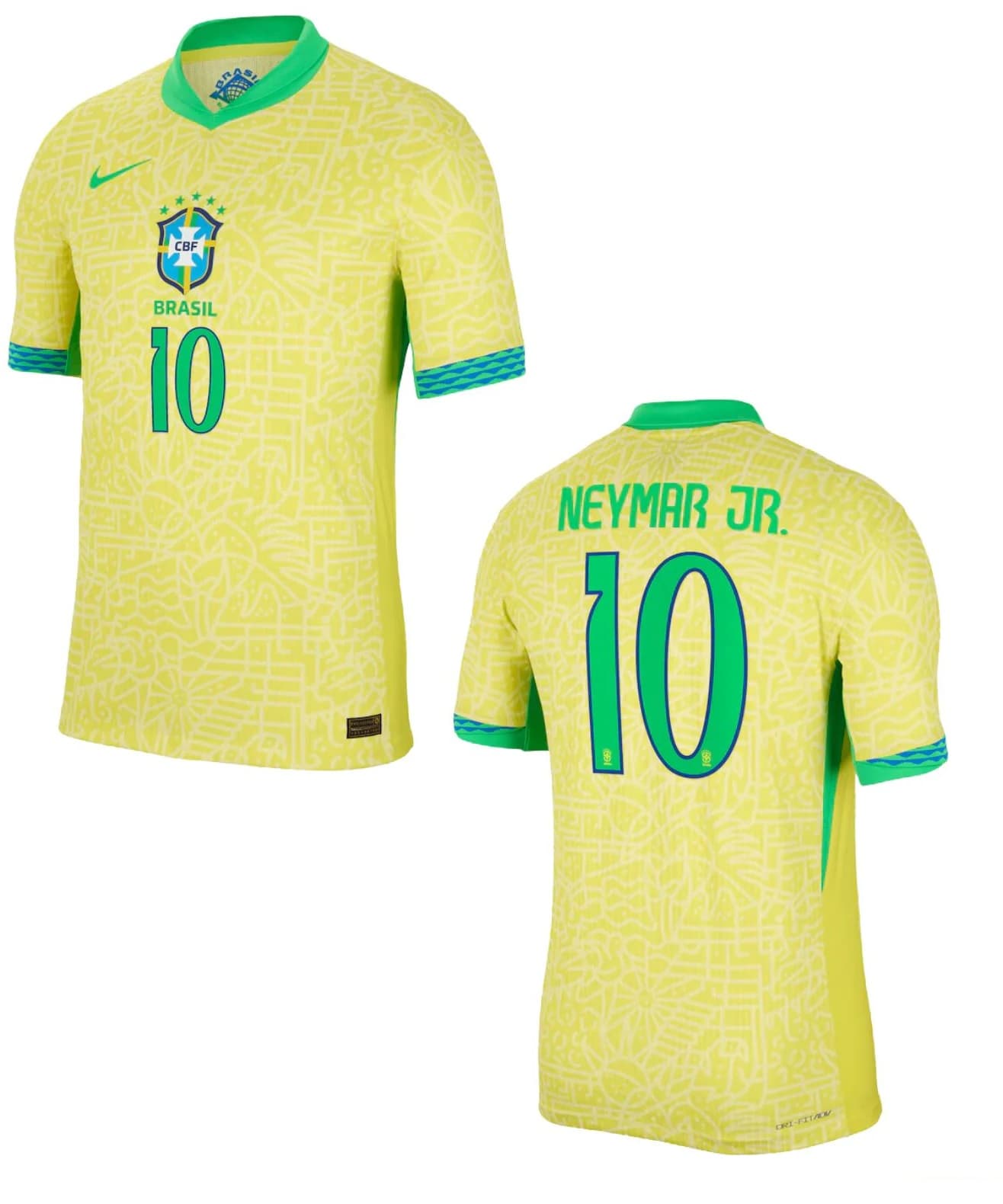 BRASILE MAGLIA NEYMAR JR HOME 2024-25