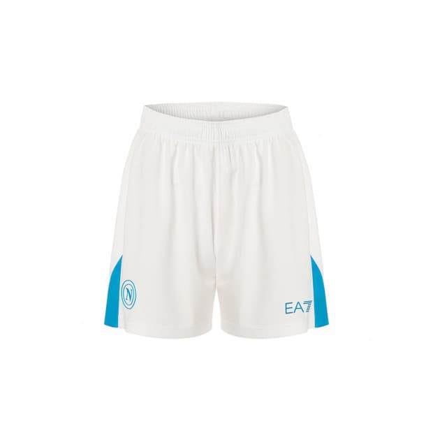 SSC NAPOLI HOME WHITE SHORTS 2024-25