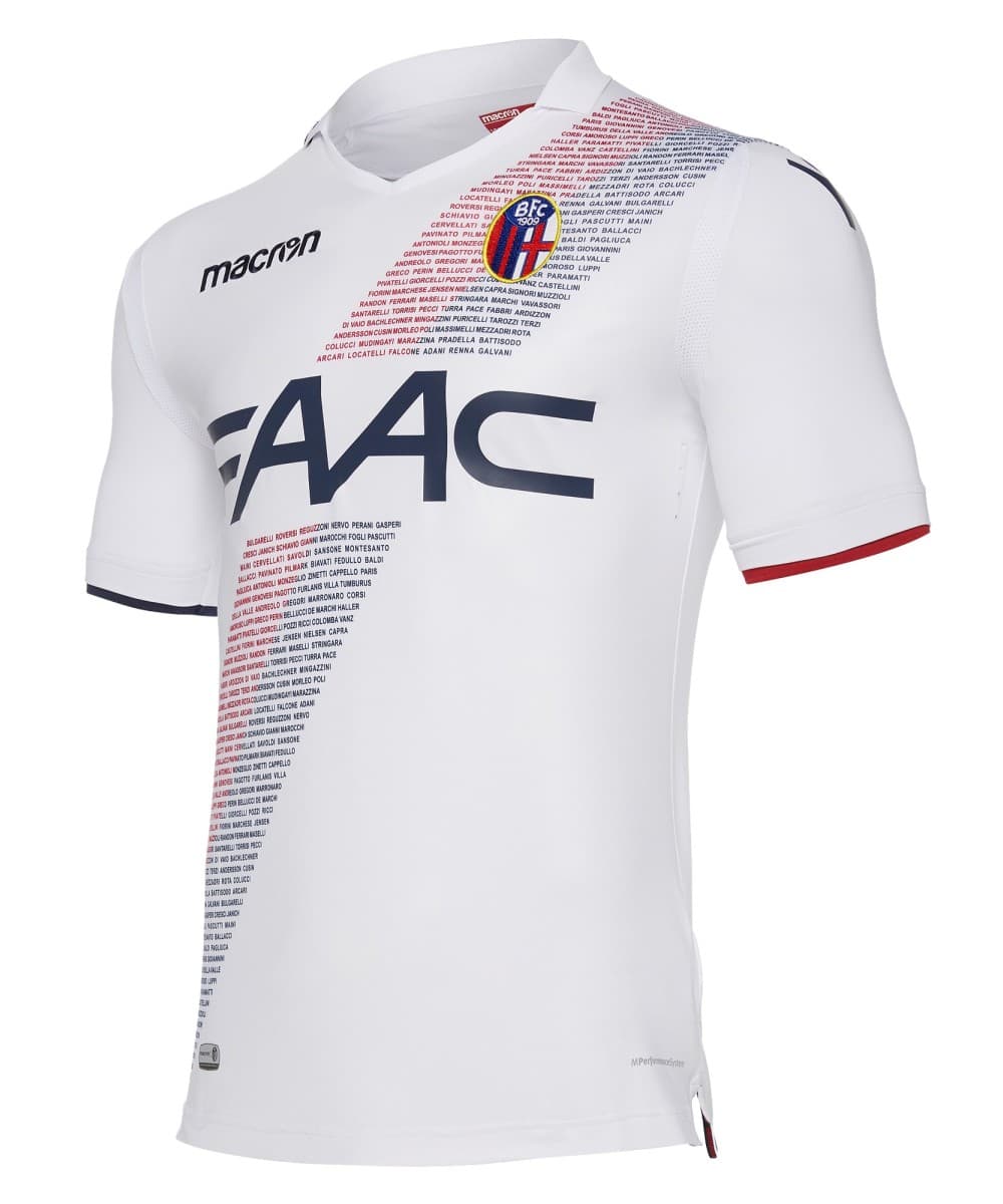 BOLOGNA JUNIOR AWAY SHIRT 2017-18
