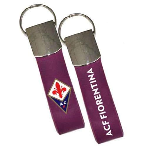 FIORENTINA PORTACHIAVI in GOMMA e METALLO - Immagine 1