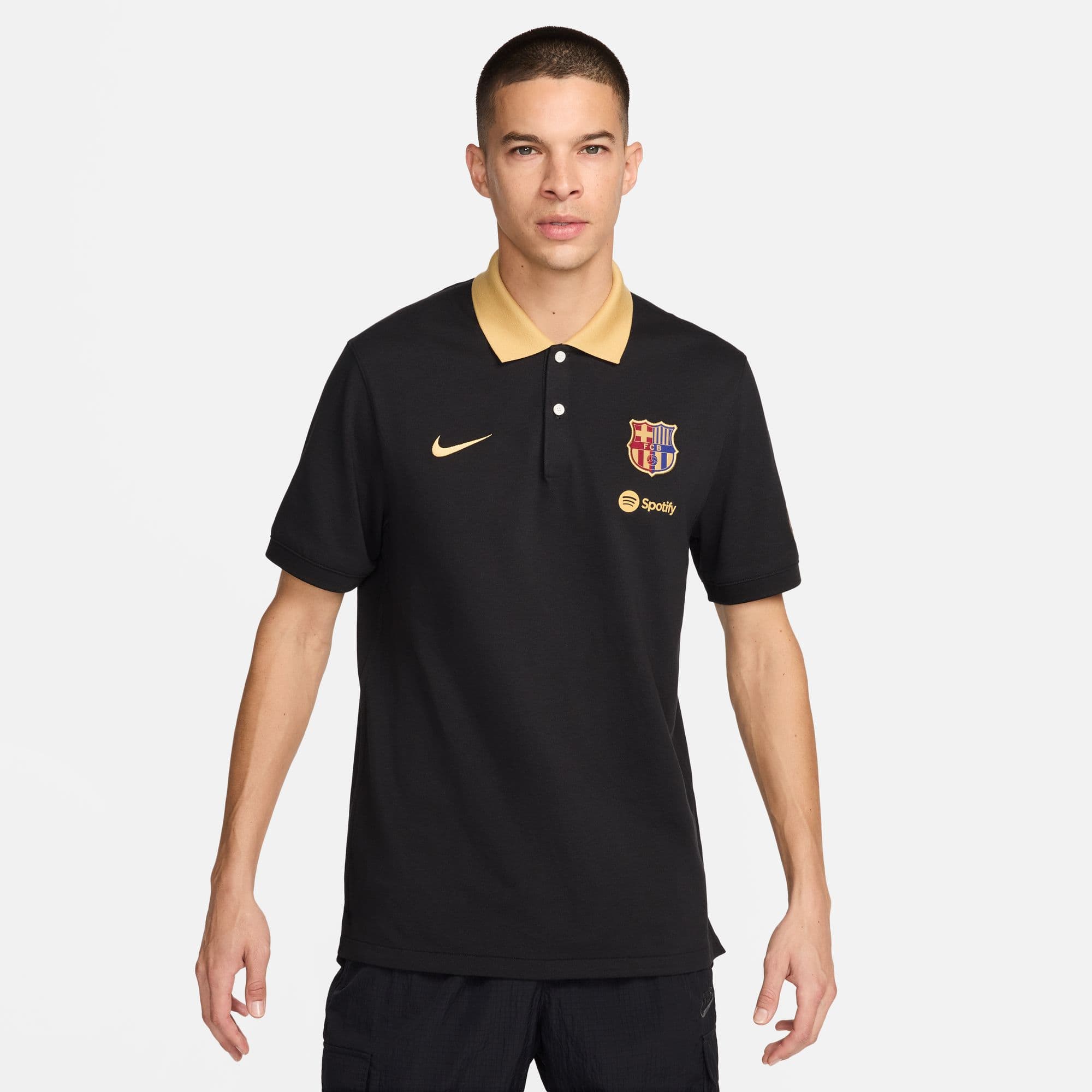 BARCELONA BLACK POLO 2024-25