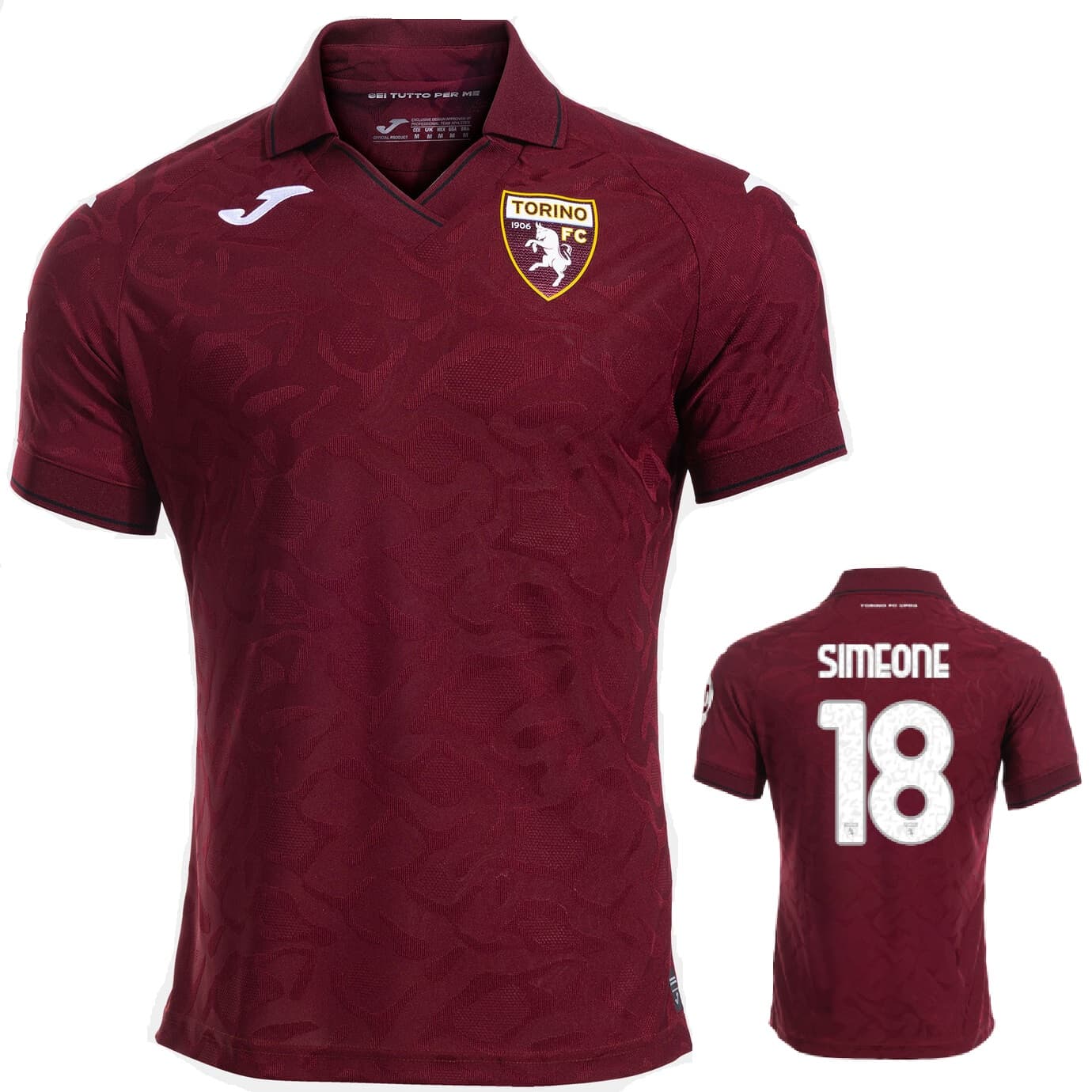 FC TORINO SIMEONE HOME SHIRT 2025-26