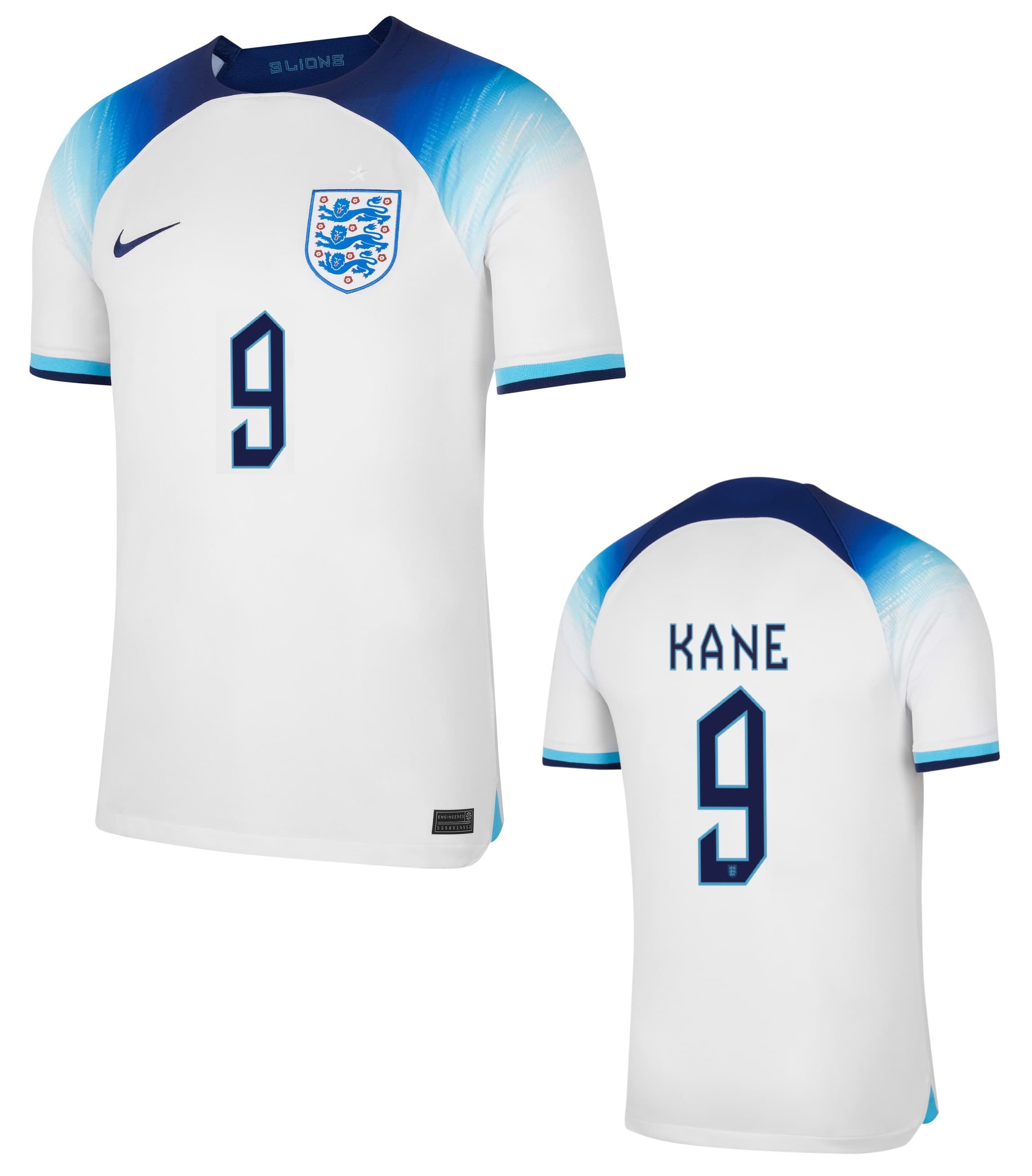 INGHILTERRA MAGLIA KANE HOME 2022-23