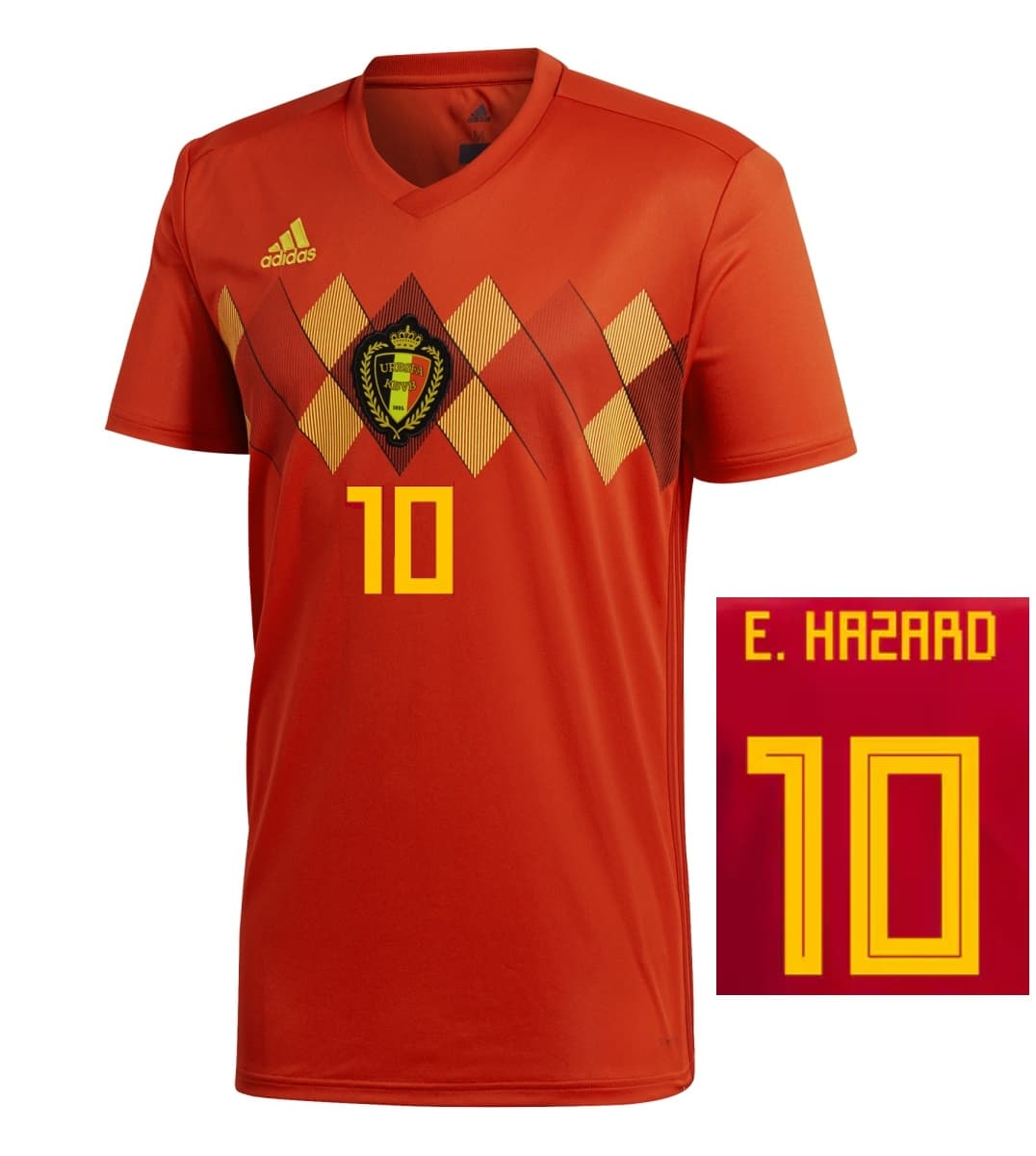 BELGIO MAGLIA BAMBINO HAZARD 2018-19 - Immagine 1