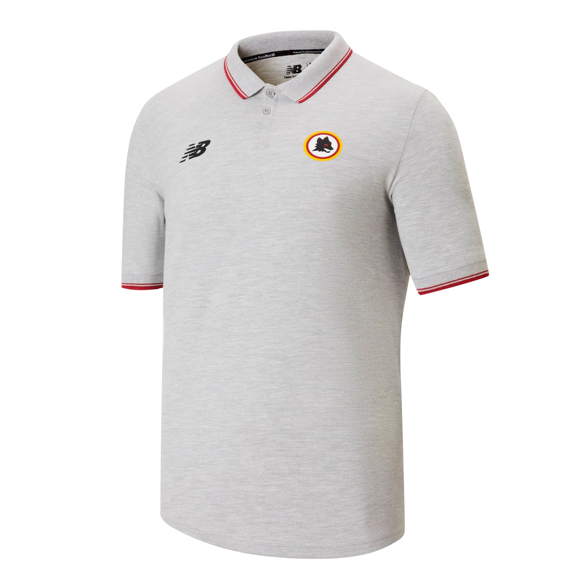 AS ROMA POLO GRIGIO CHIARO 2021-22