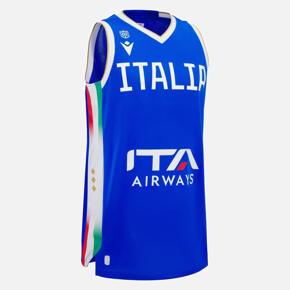ITALIA BASKET FIP AWAY BLUE JERSEY 2025-26