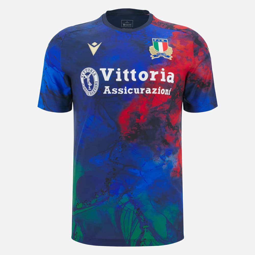 ITALIA RUGBY FIR MAGLIA ALLENAMENTO BLU 2025-26
