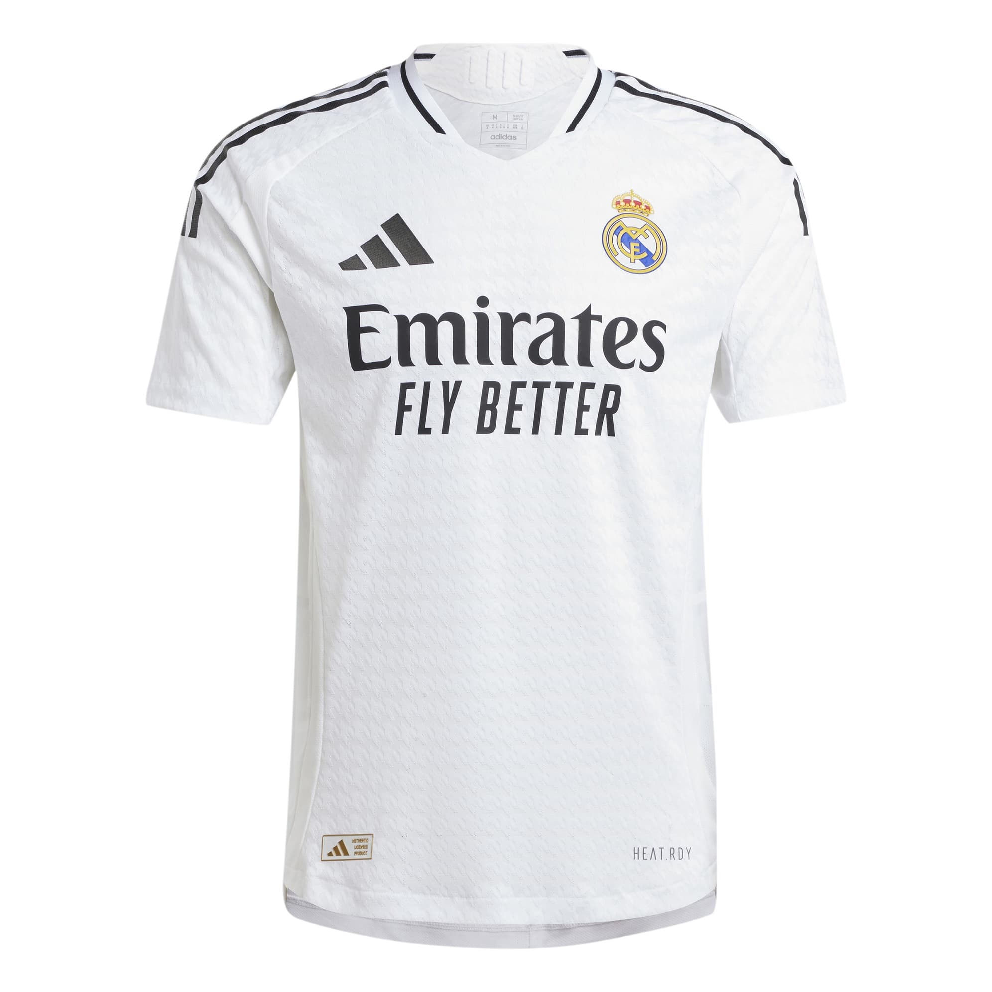 REAL MADRID MAGLIA AUTENTICA GARA HOME 2024-25