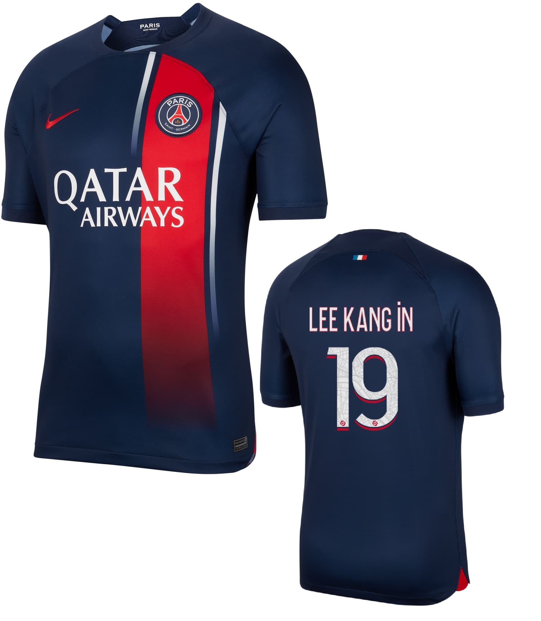 PSG MAGLIA LEE KANG IN HOME 2023-24 - Immagine 1