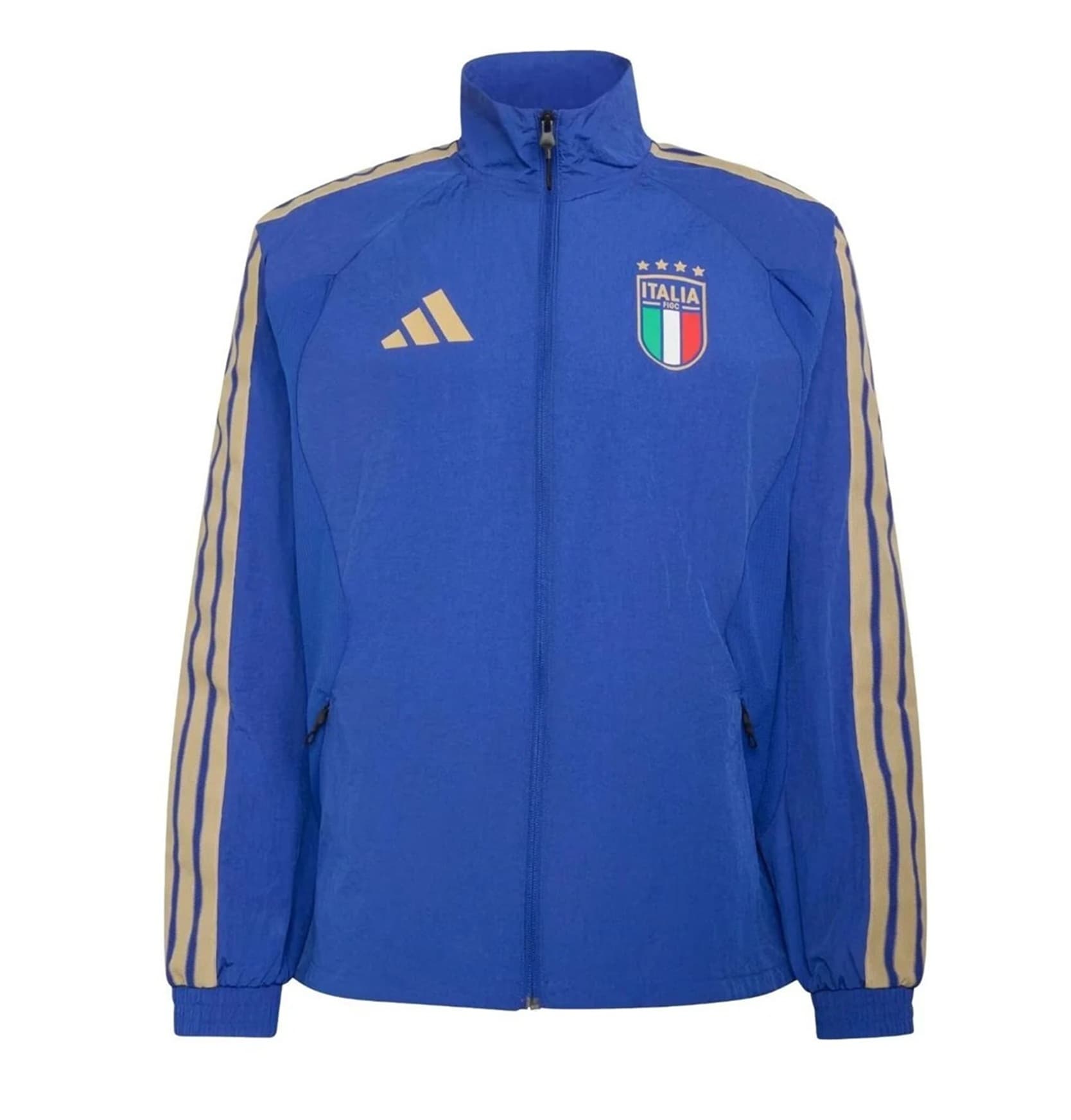 ITALIA FIGC JUNIOR ANTHEM BLUE JACKET 2026-27