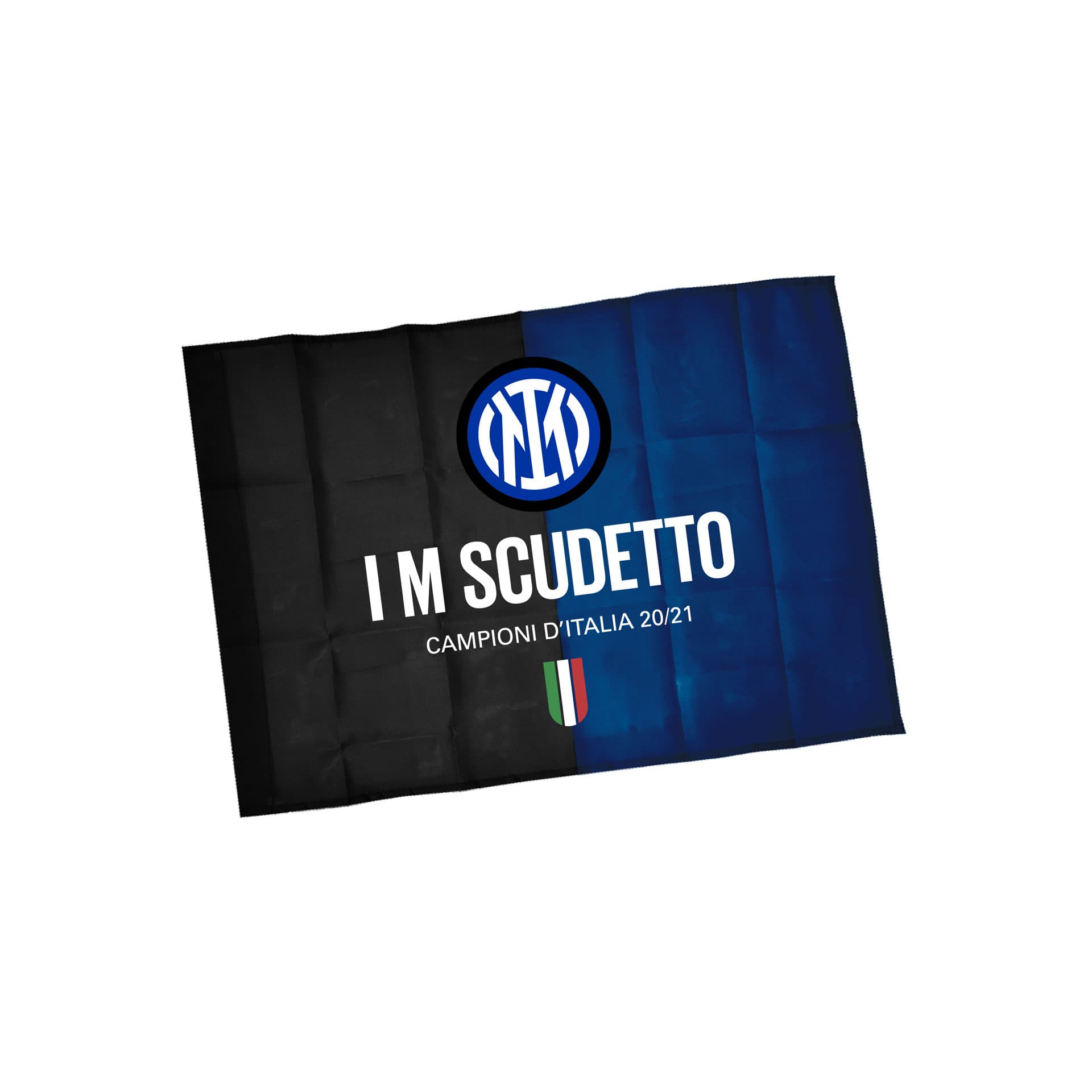 FC INTER BANDIERA I M SCUDETTO cm100X140
