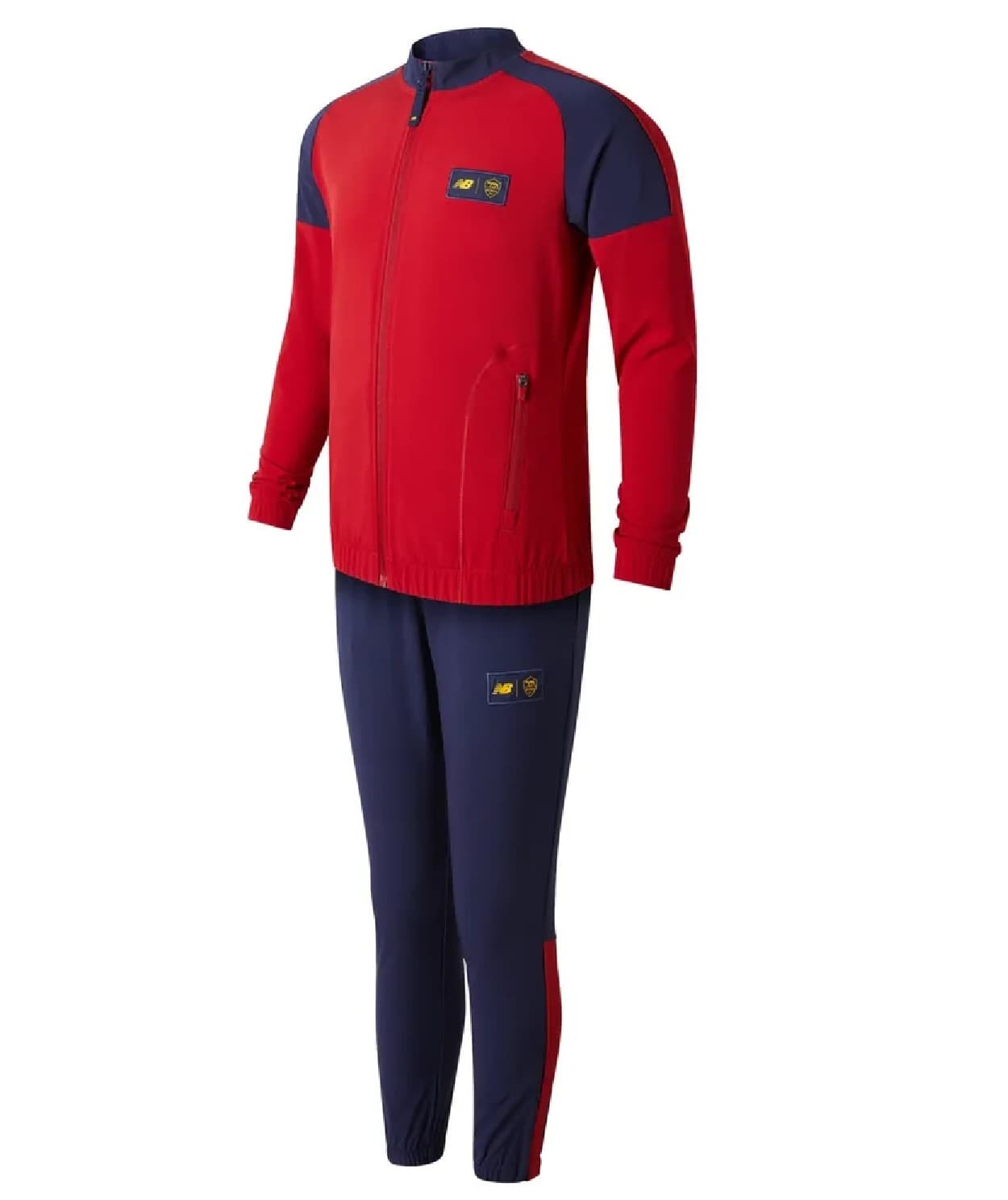 AS ROMA TUTA PRESENTAZIONE MICROFIBRA ROSSA 2022-23