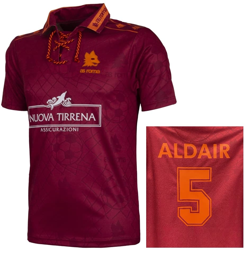 AS ROMA MAGLIA ALDAIR RETRO VINTAGE 1994-95