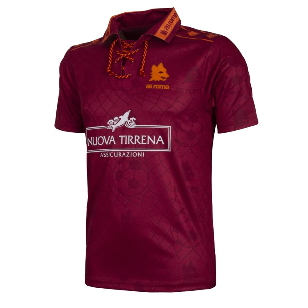 AS ROMA MAGLIA RETRO VINTAGE HOME 1994-95