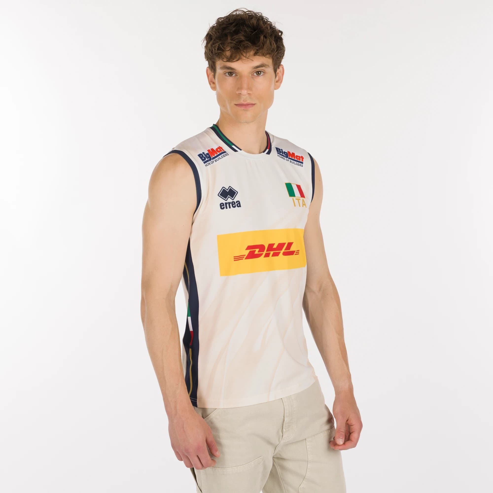 ITALIA VOLLEY MAGLIA FAN AWAY AVORIO 2025-26