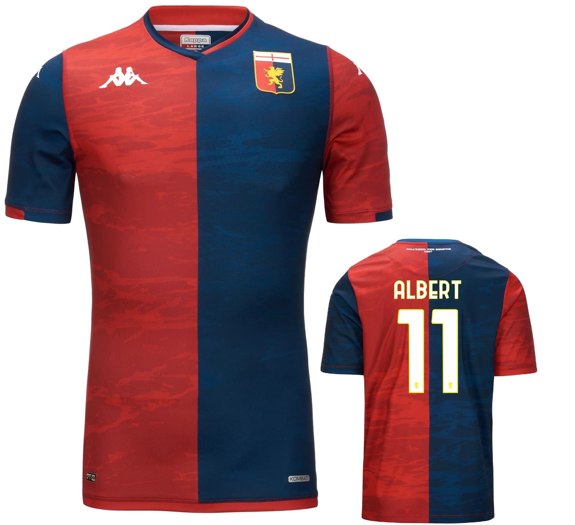 GENOA MAGLIA ALBERT GUDMUNDSSON HOME 2023-24
